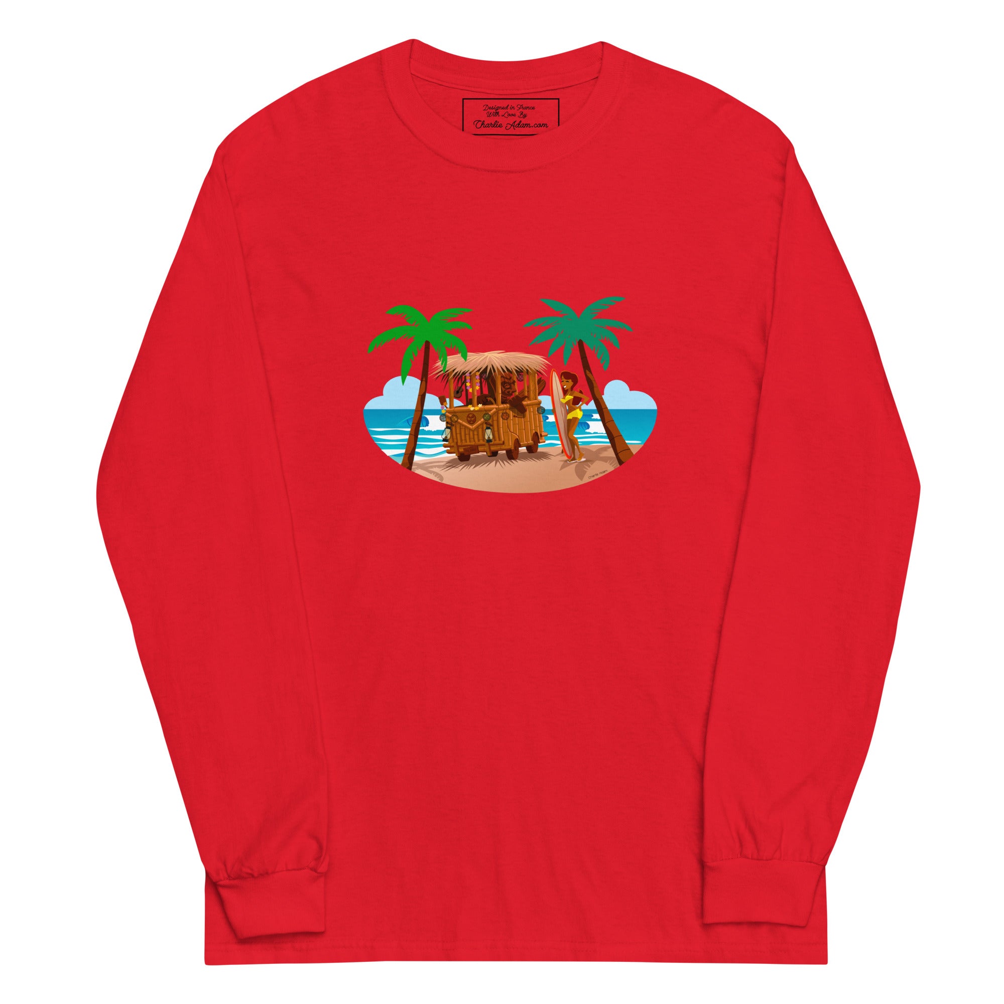 Heavy Blend long-sleeved t-shirt Tiki Kombi