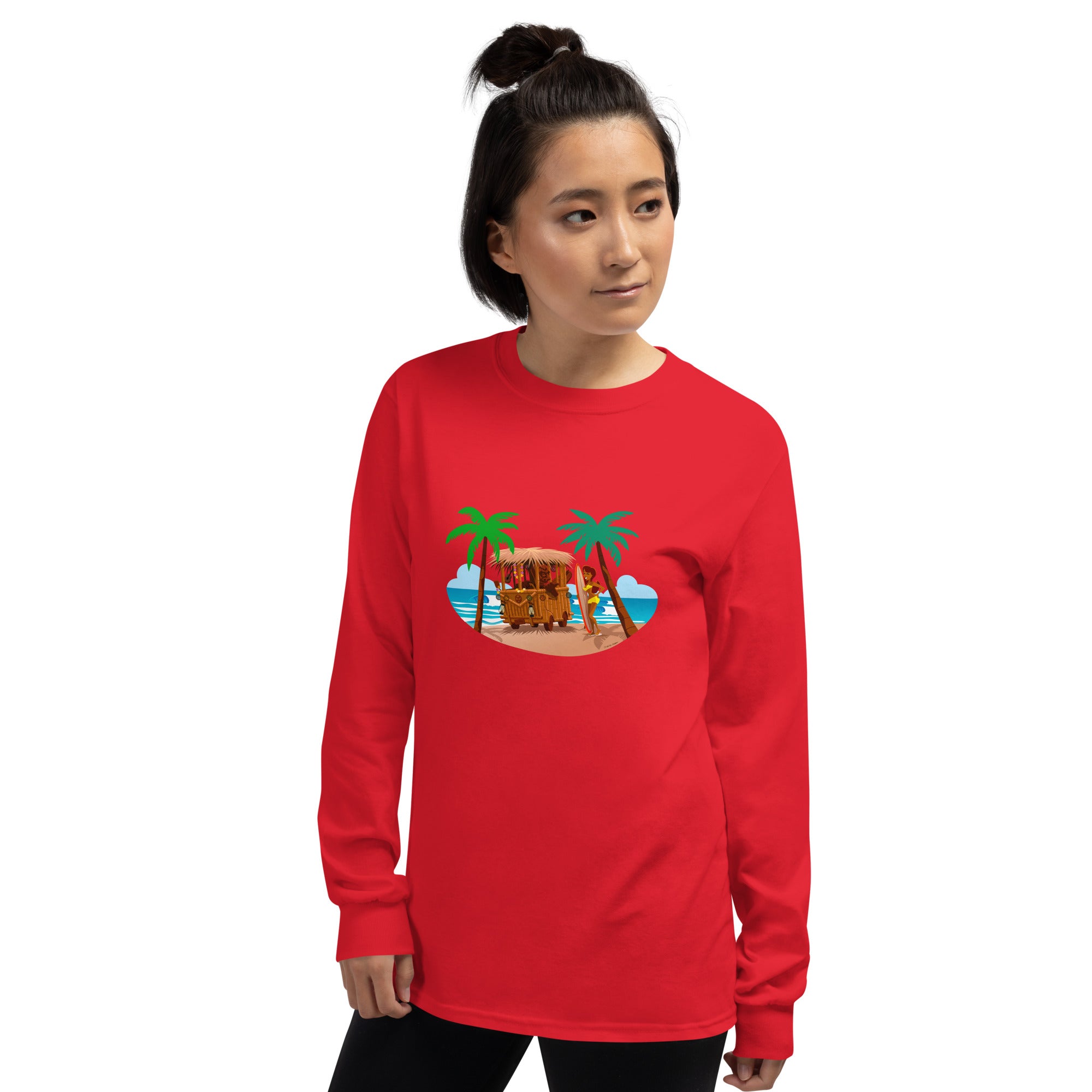 Heavy Blend long-sleeved t-shirt Tiki Kombi