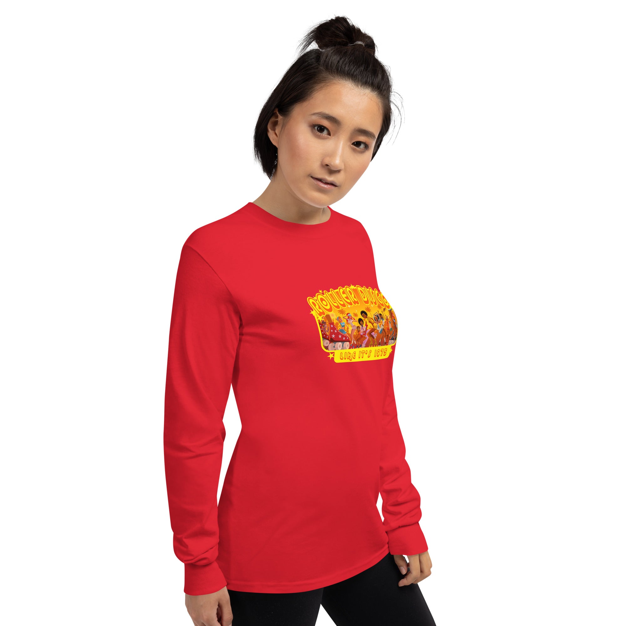 T-shirt épais à manches longues Roller Disco 1975