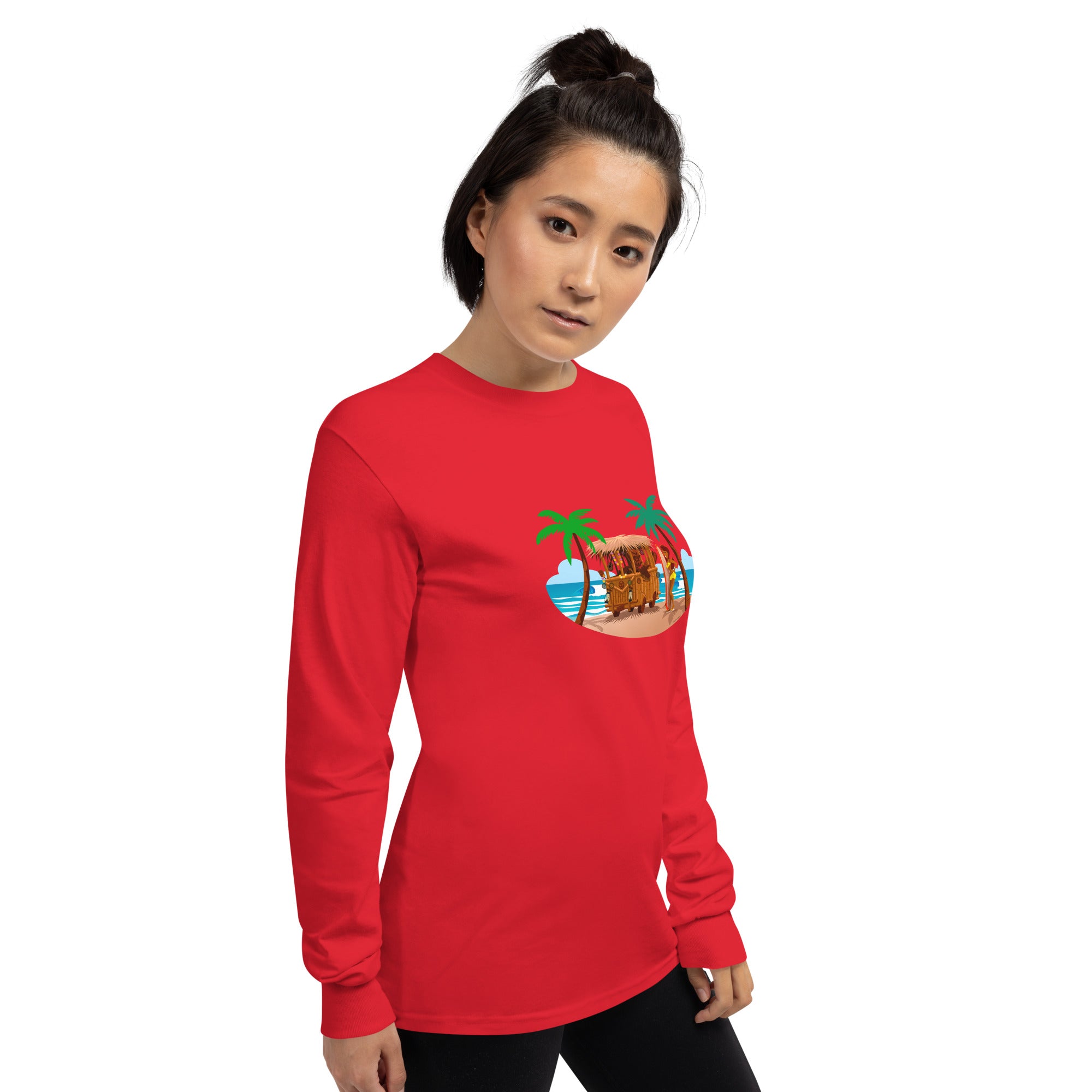 Heavy Blend long-sleeved t-shirt Tiki Kombi