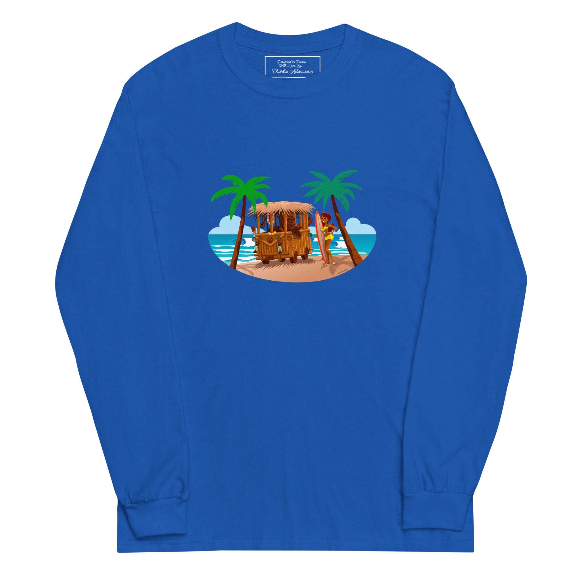 Heavy Blend long-sleeved t-shirt Tiki Kombi