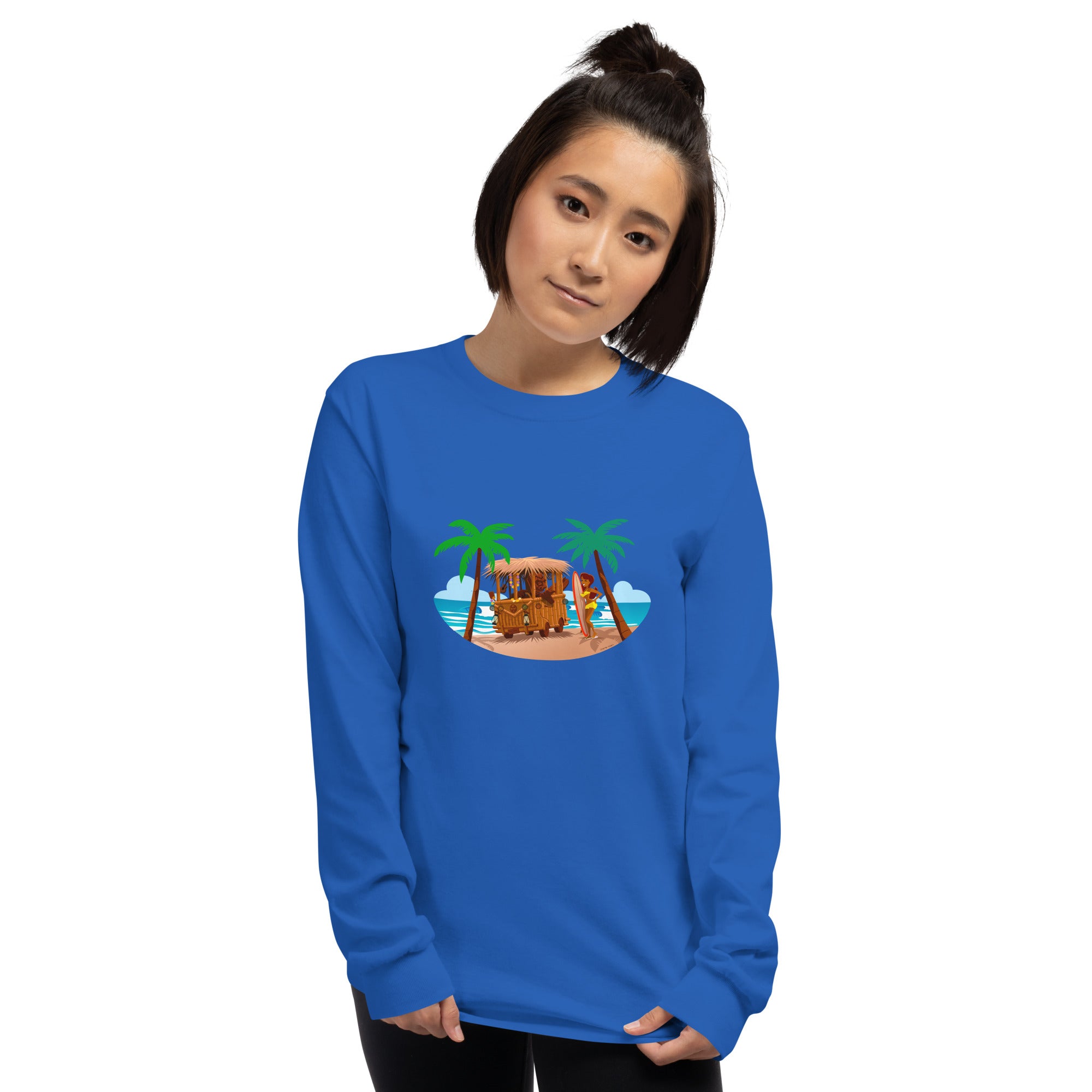 Heavy Blend long-sleeved t-shirt Tiki Kombi