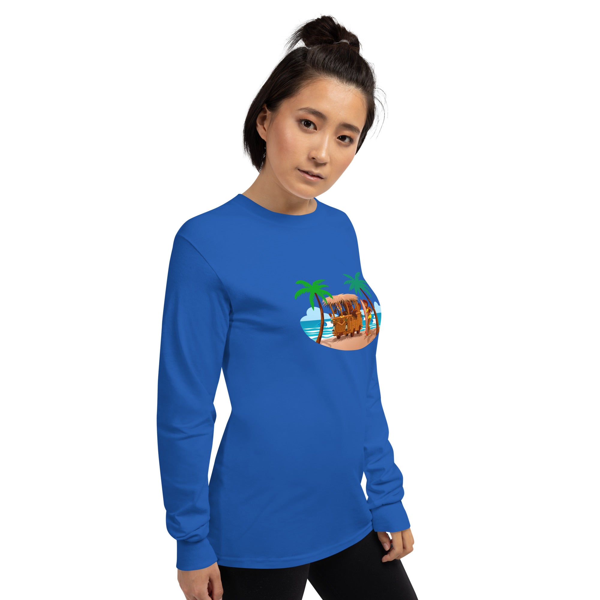 Heavy Blend long-sleeved t-shirt Tiki Kombi