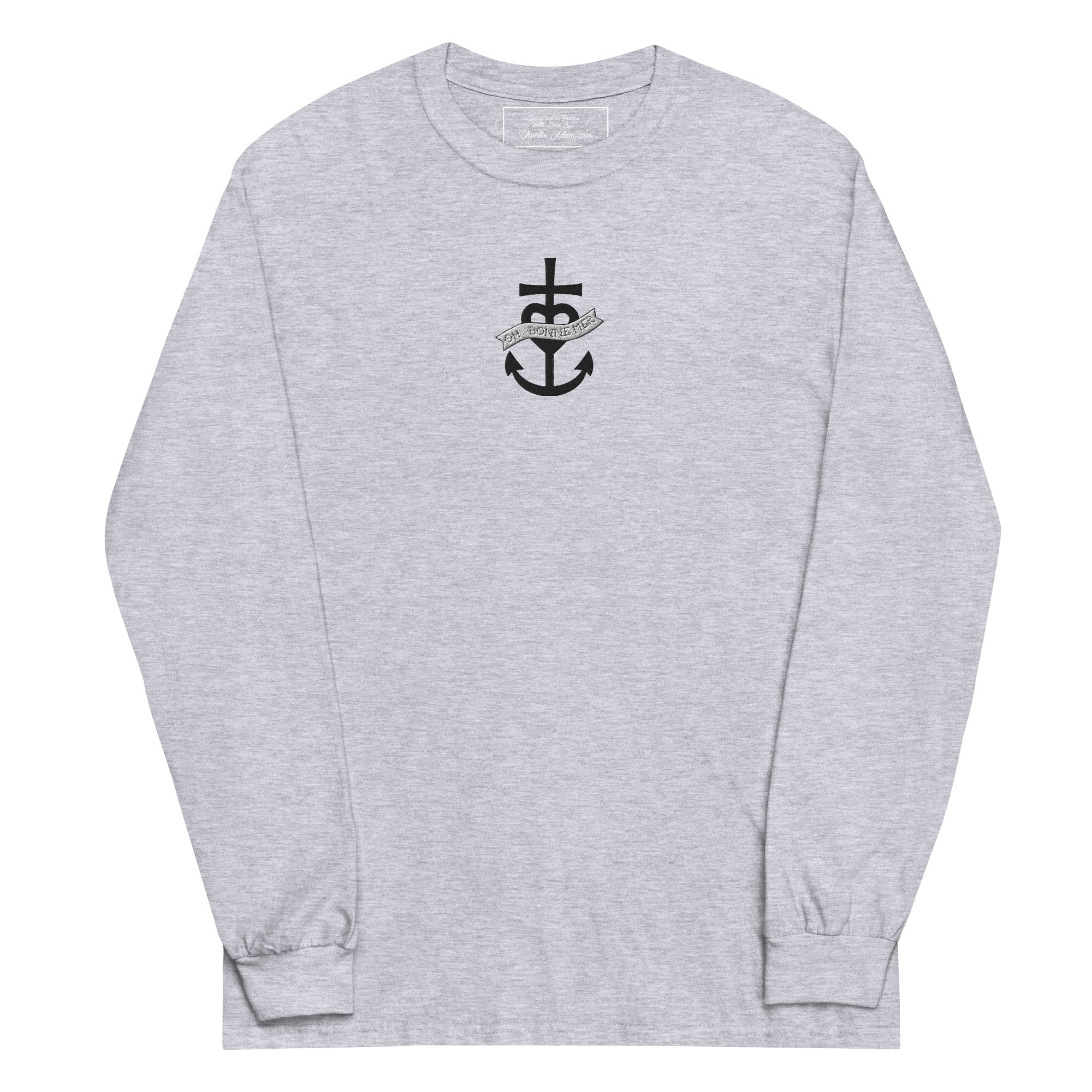 T-shirt épais à manches longues Oh Bonne Mer 1 brodé