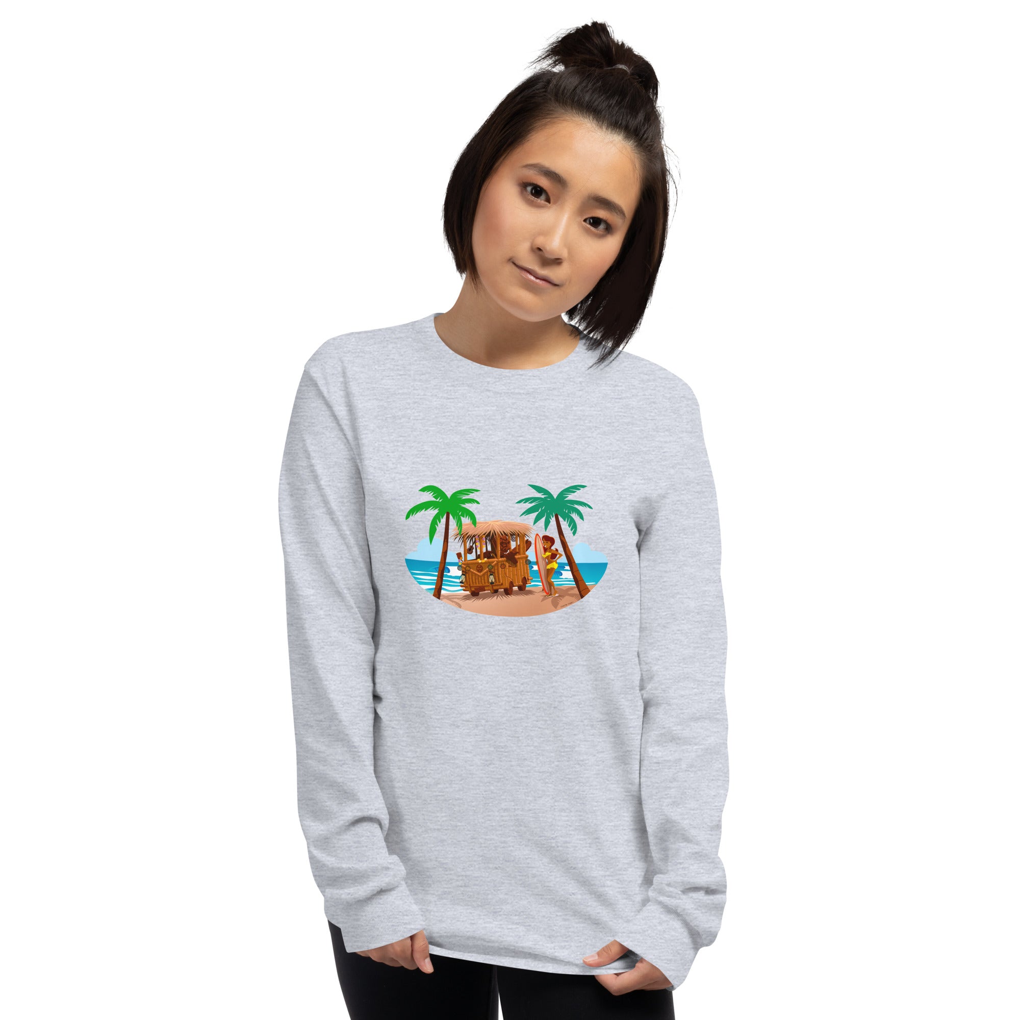 Heavy Blend long-sleeved t-shirt Tiki Kombi