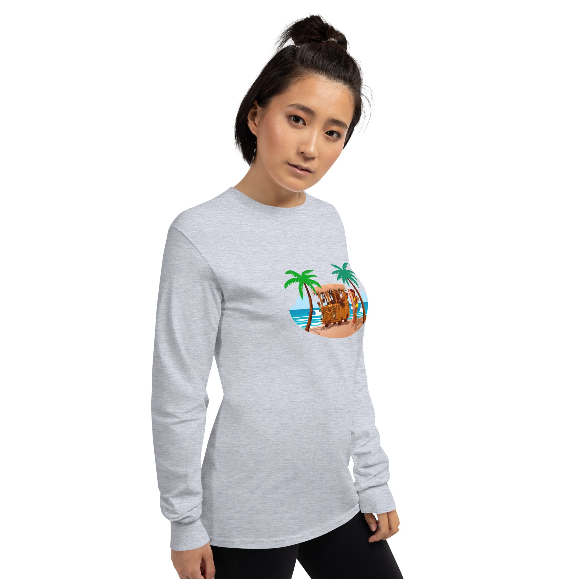 Heavy Blend long-sleeved t-shirt Tiki Kombi