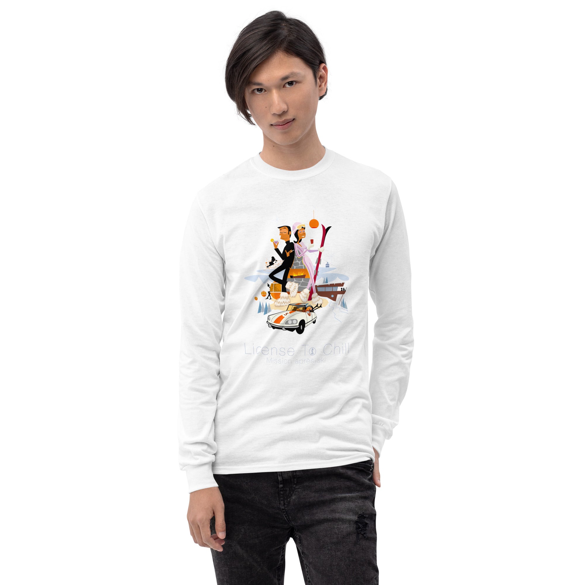 T-shirt épais à manches longues License To Chill Mission Après-Ski