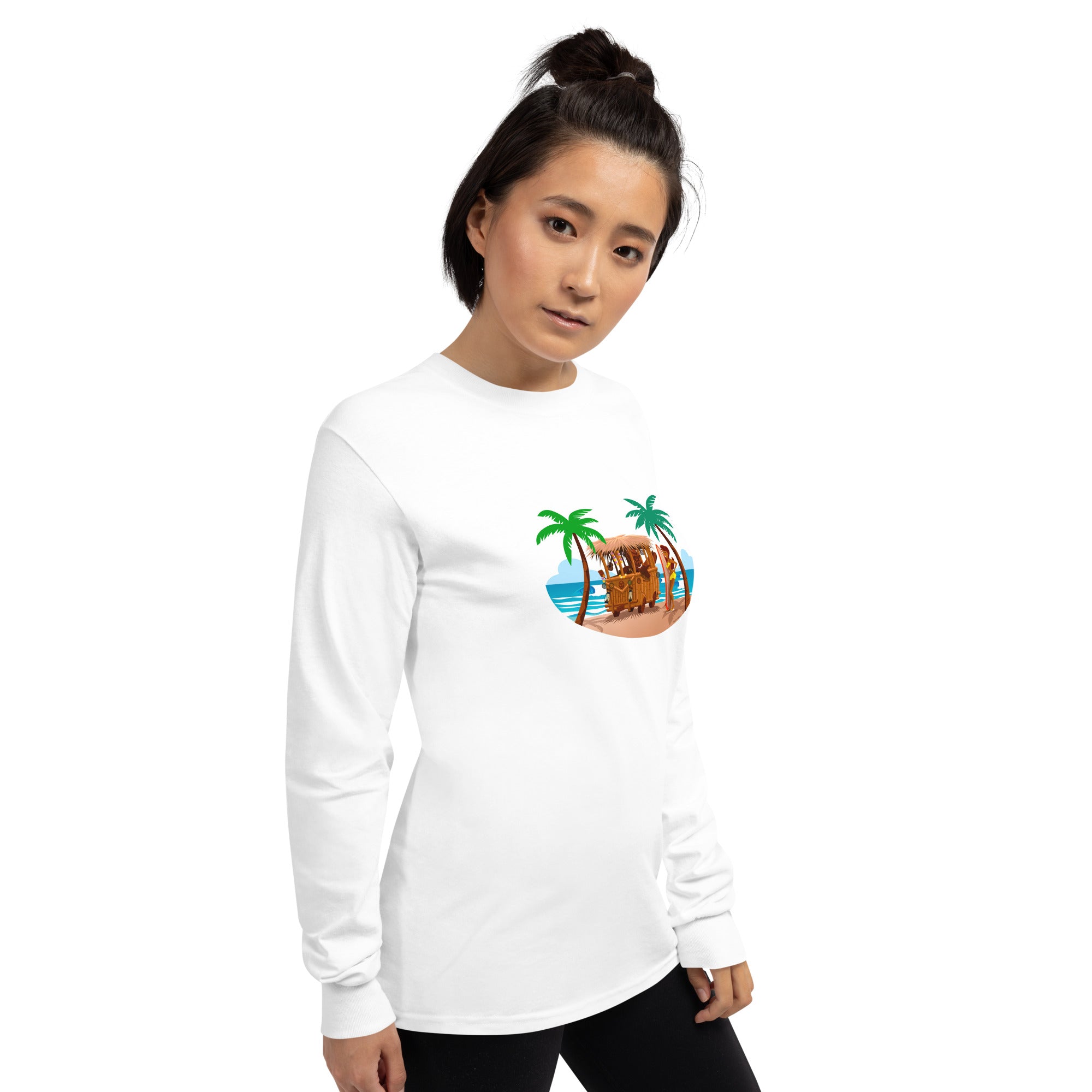 Heavy Blend long-sleeved t-shirt Tiki Kombi