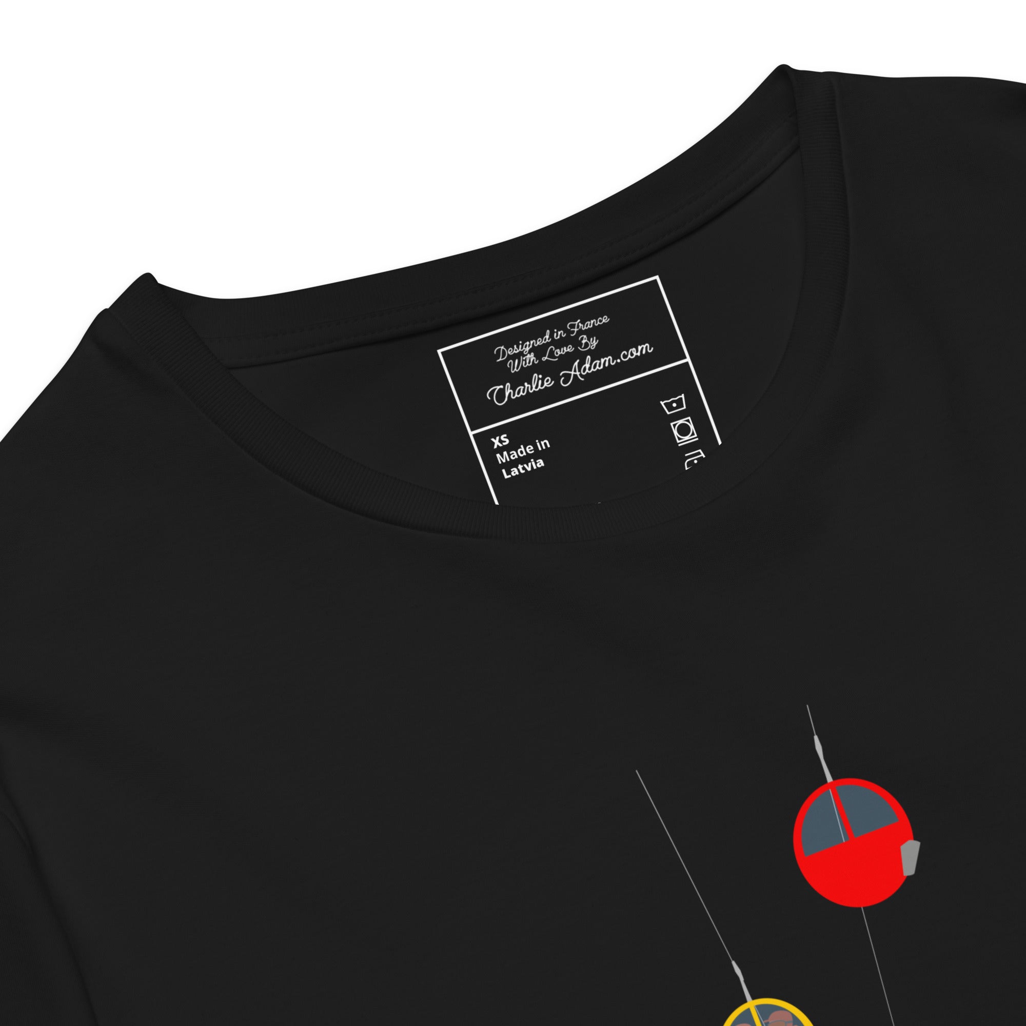 T-shirt premium en coton homme Gondolas in the mist