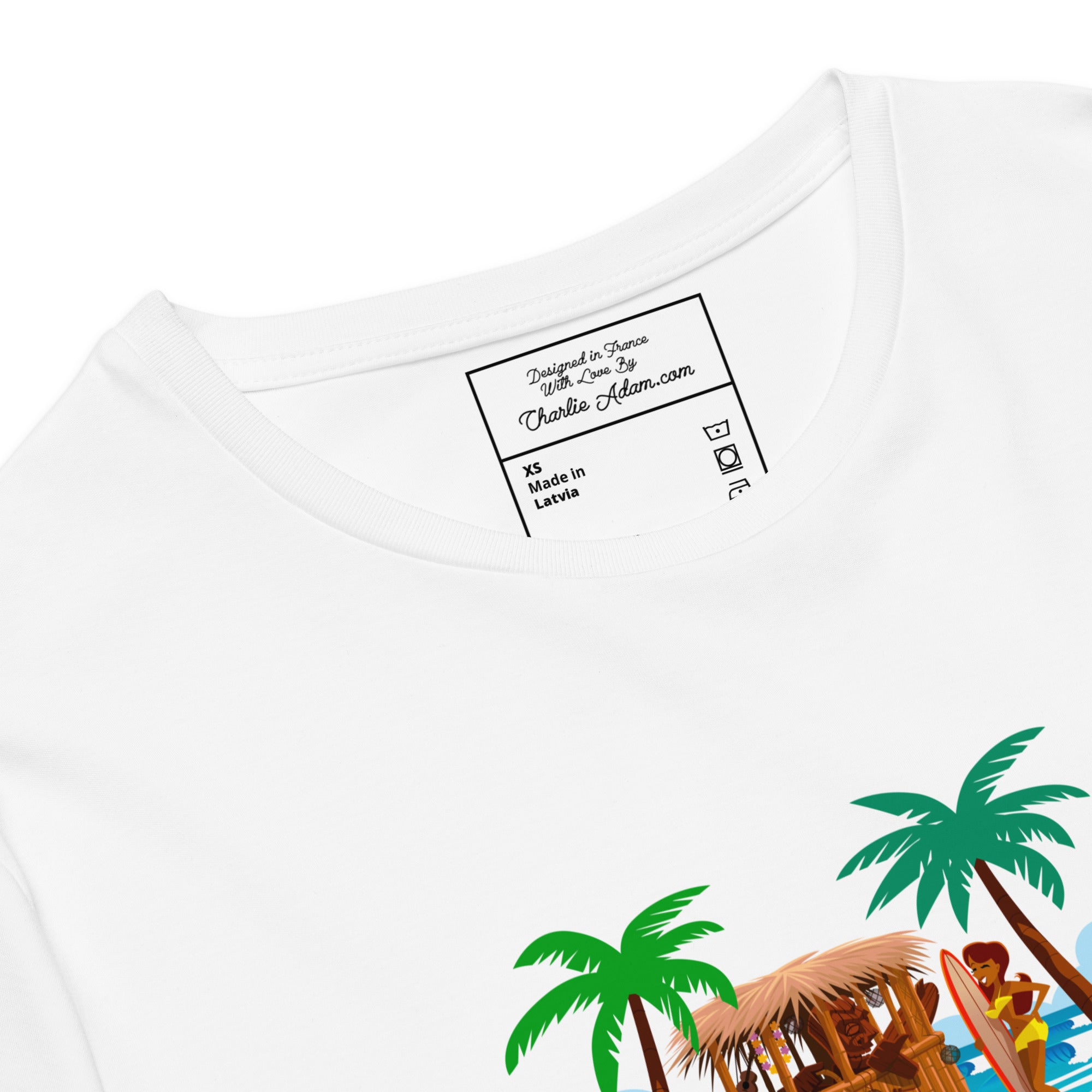 Men's premium cotton t-shirt Tiki Kombi