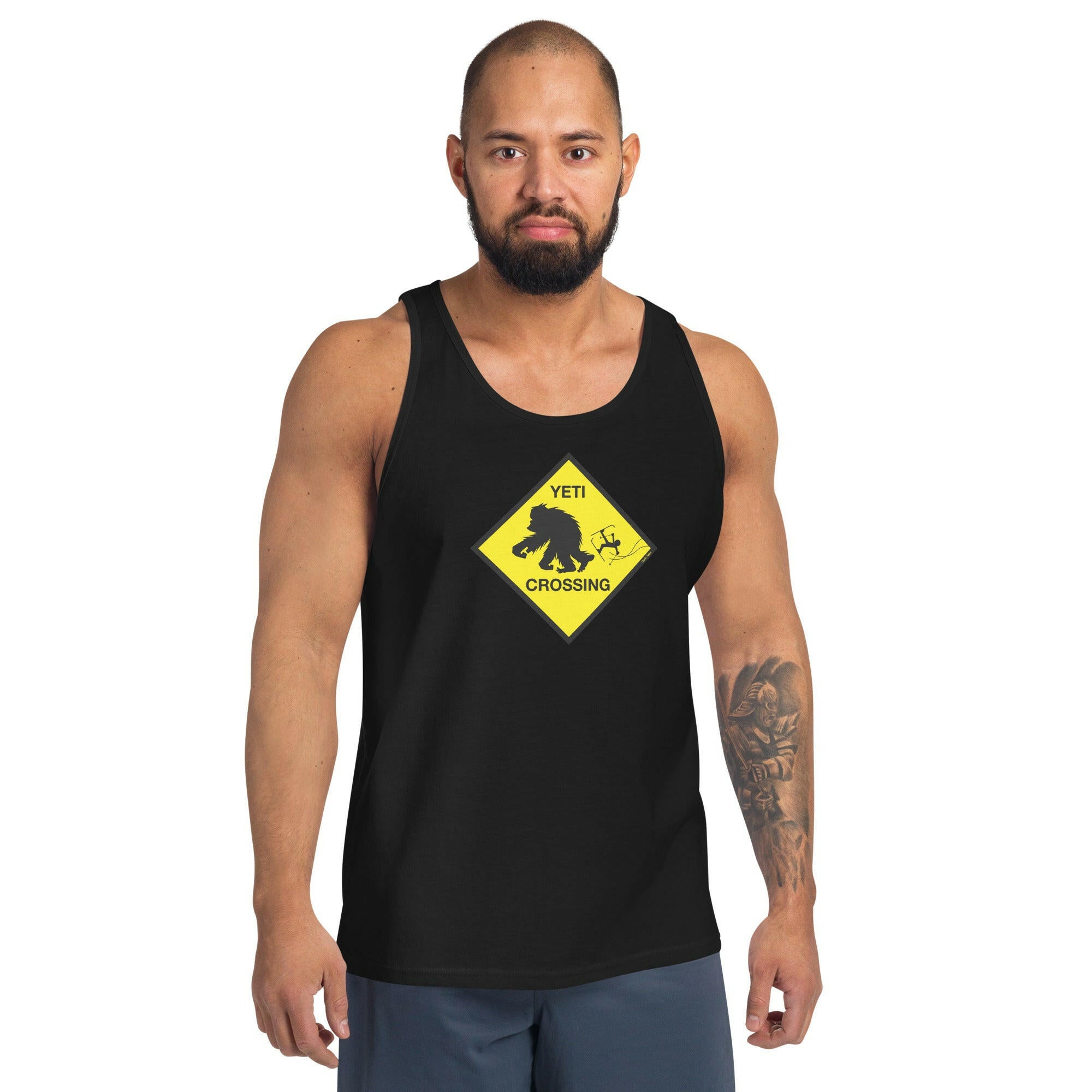 Unisex Tank Top Yeti Crossing