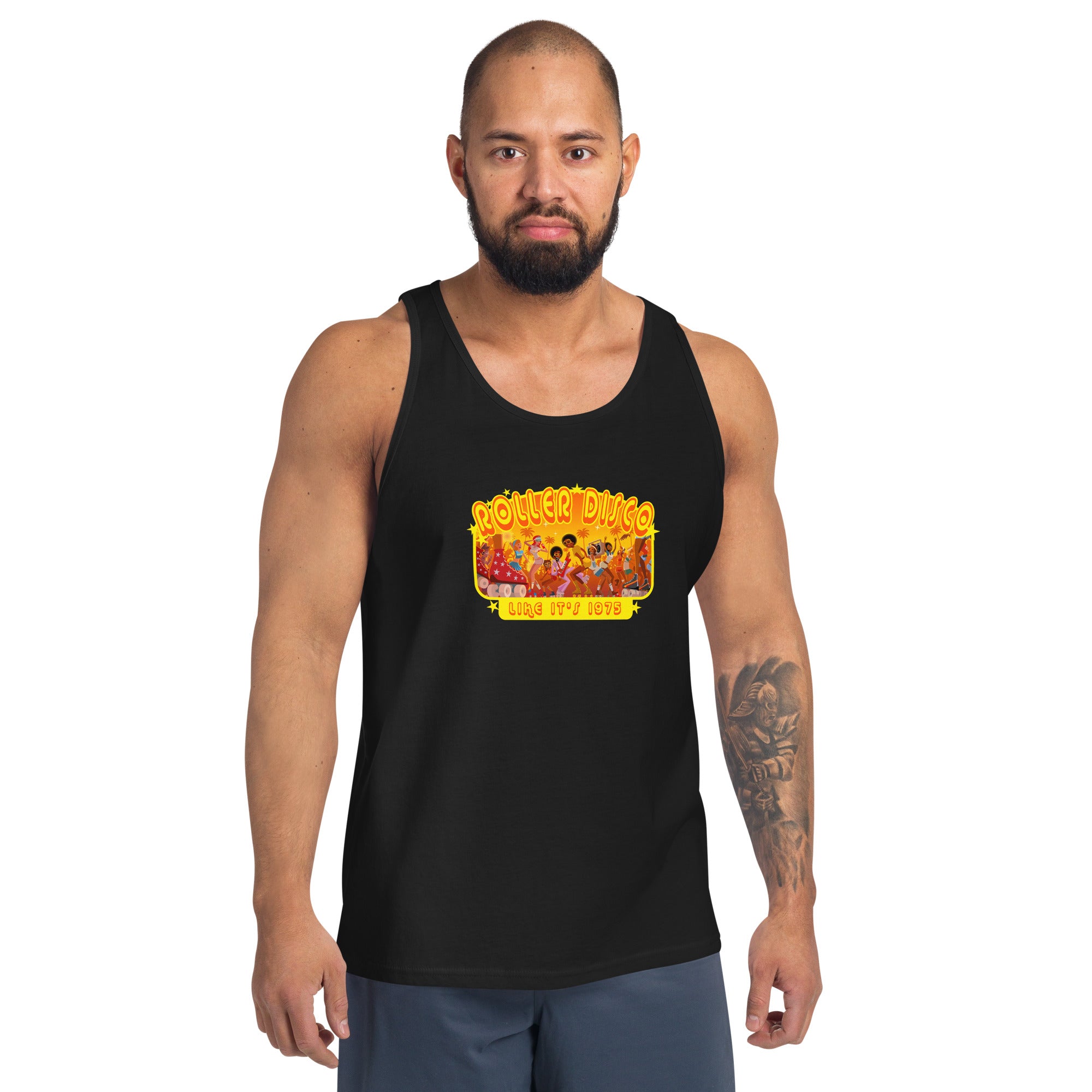 Débardeur unisexe Roller Disco 1975