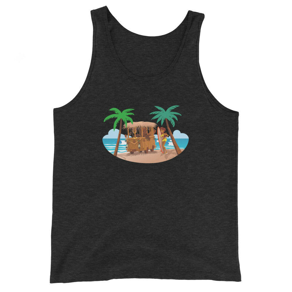 Unisex Tank Top Tiki Kombi