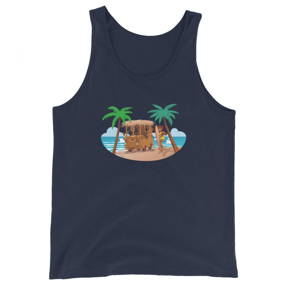Unisex Tank Top Tiki Kombi