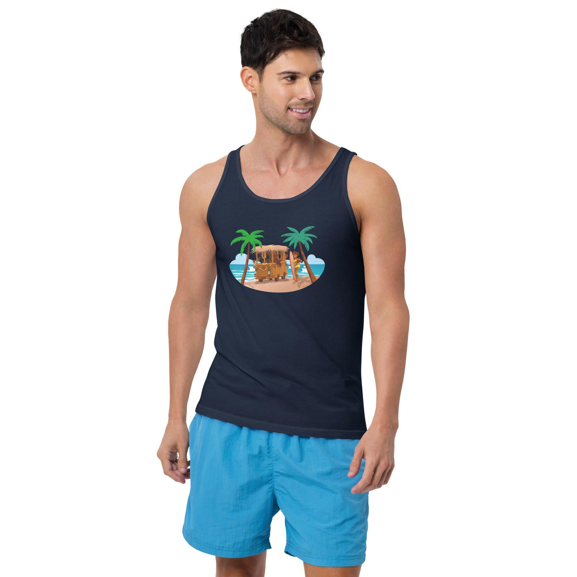 Unisex Tank Top Tiki Kombi