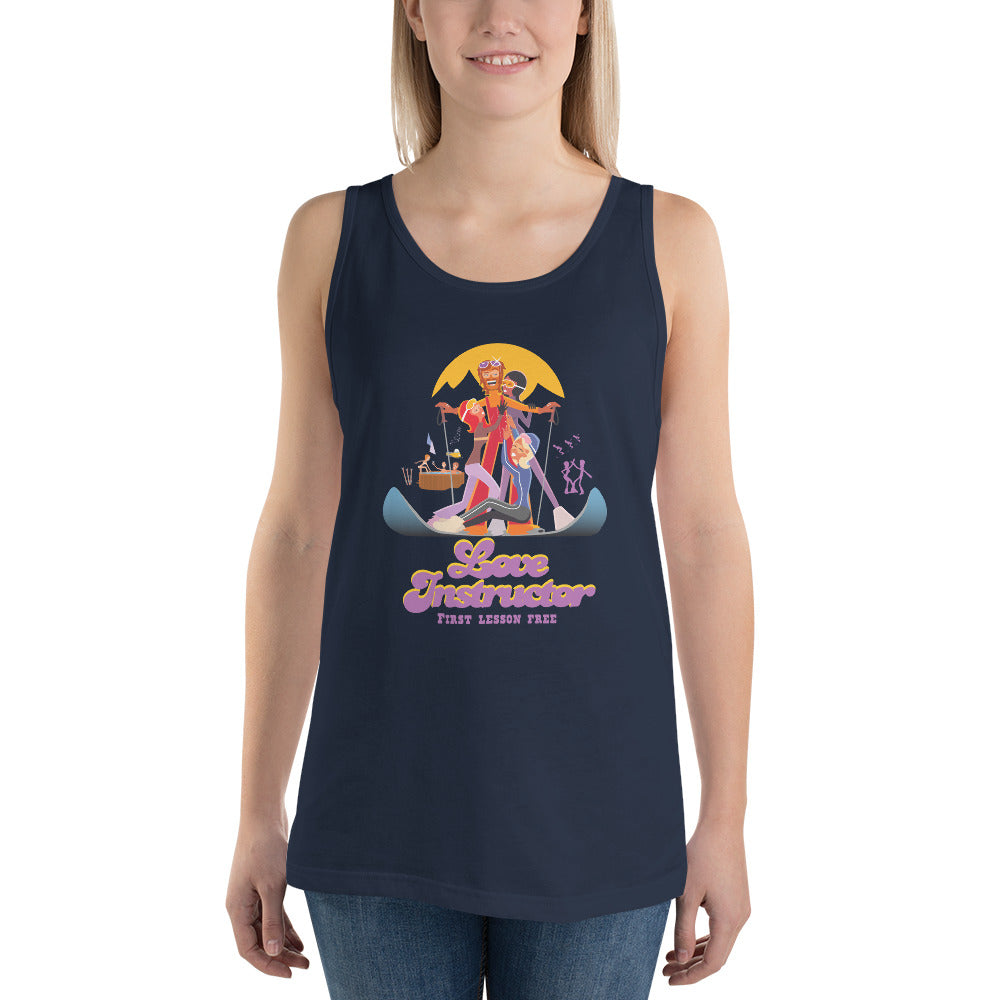 Unisex Tank Top Love instructor First lesson free