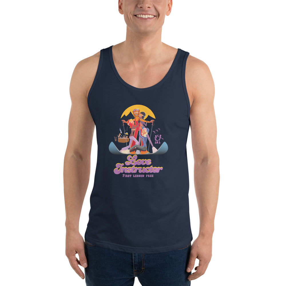 Unisex Tank Top Love instructor First lesson free