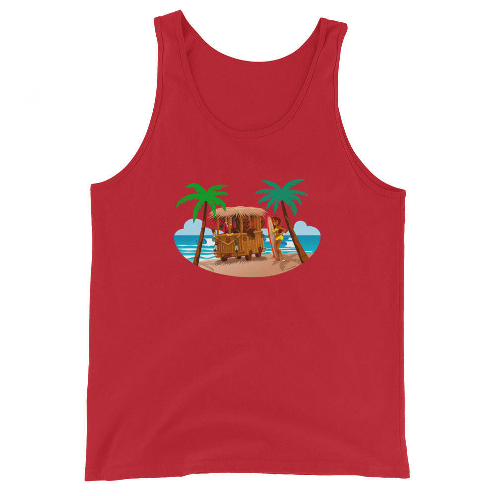 Unisex Tank Top Tiki Kombi