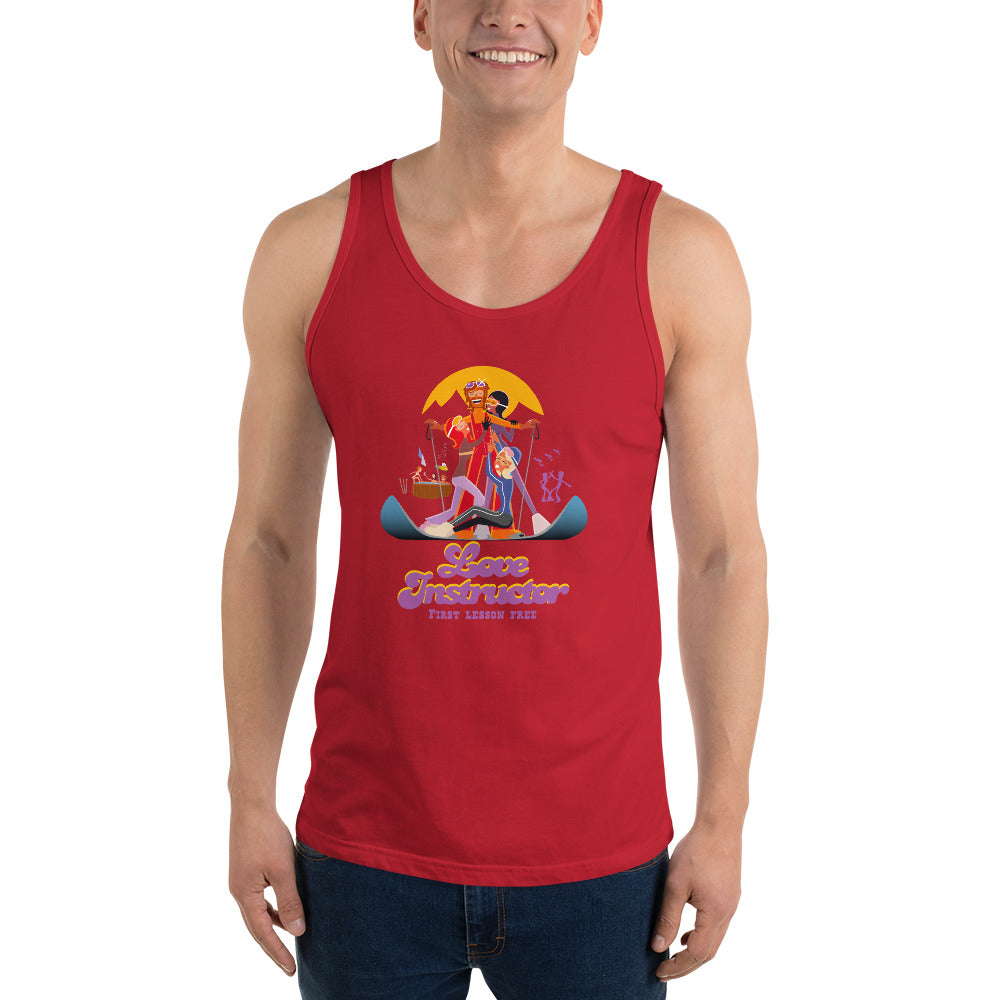 Unisex Tank Top Love instructor First lesson free