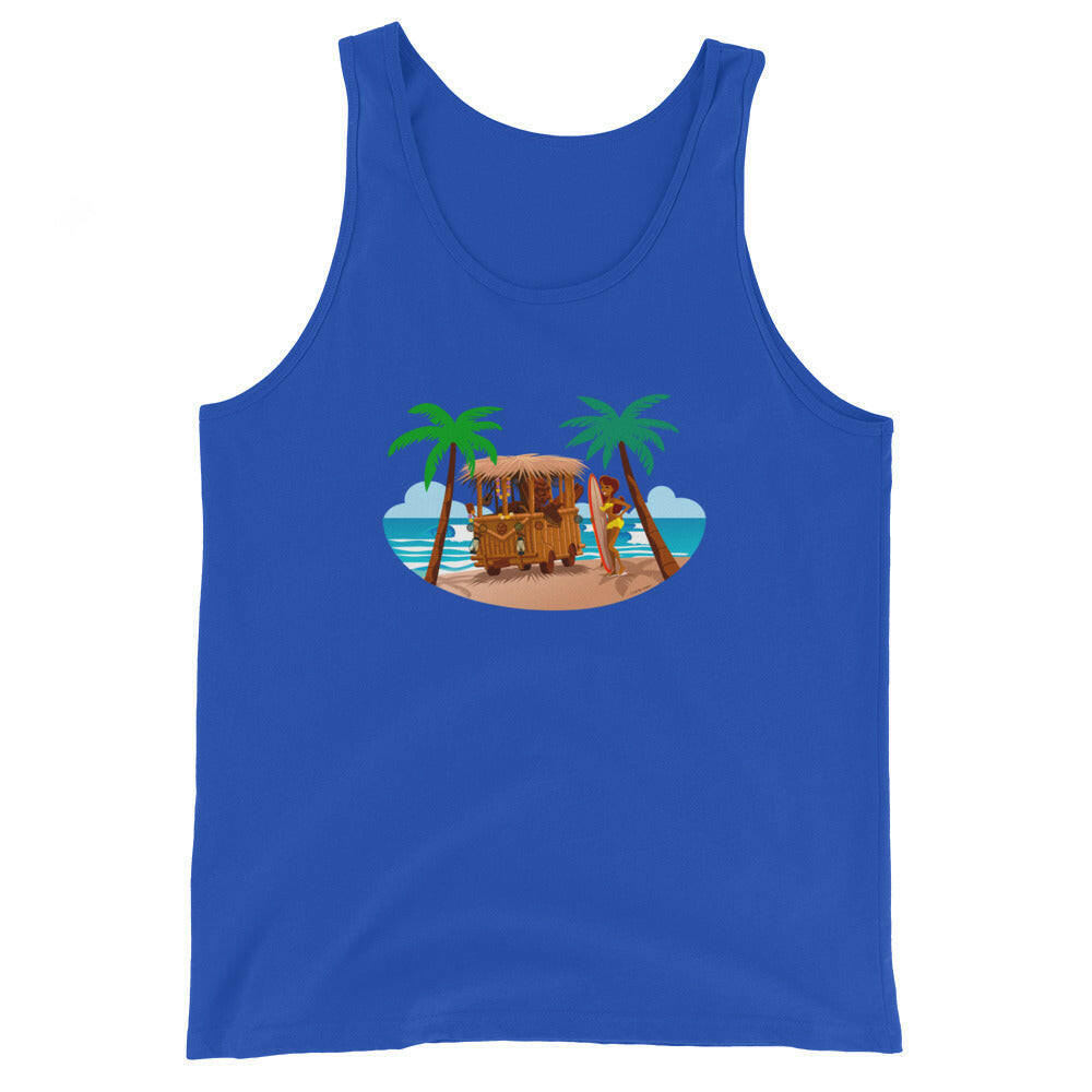 Unisex Tank Top Tiki Kombi