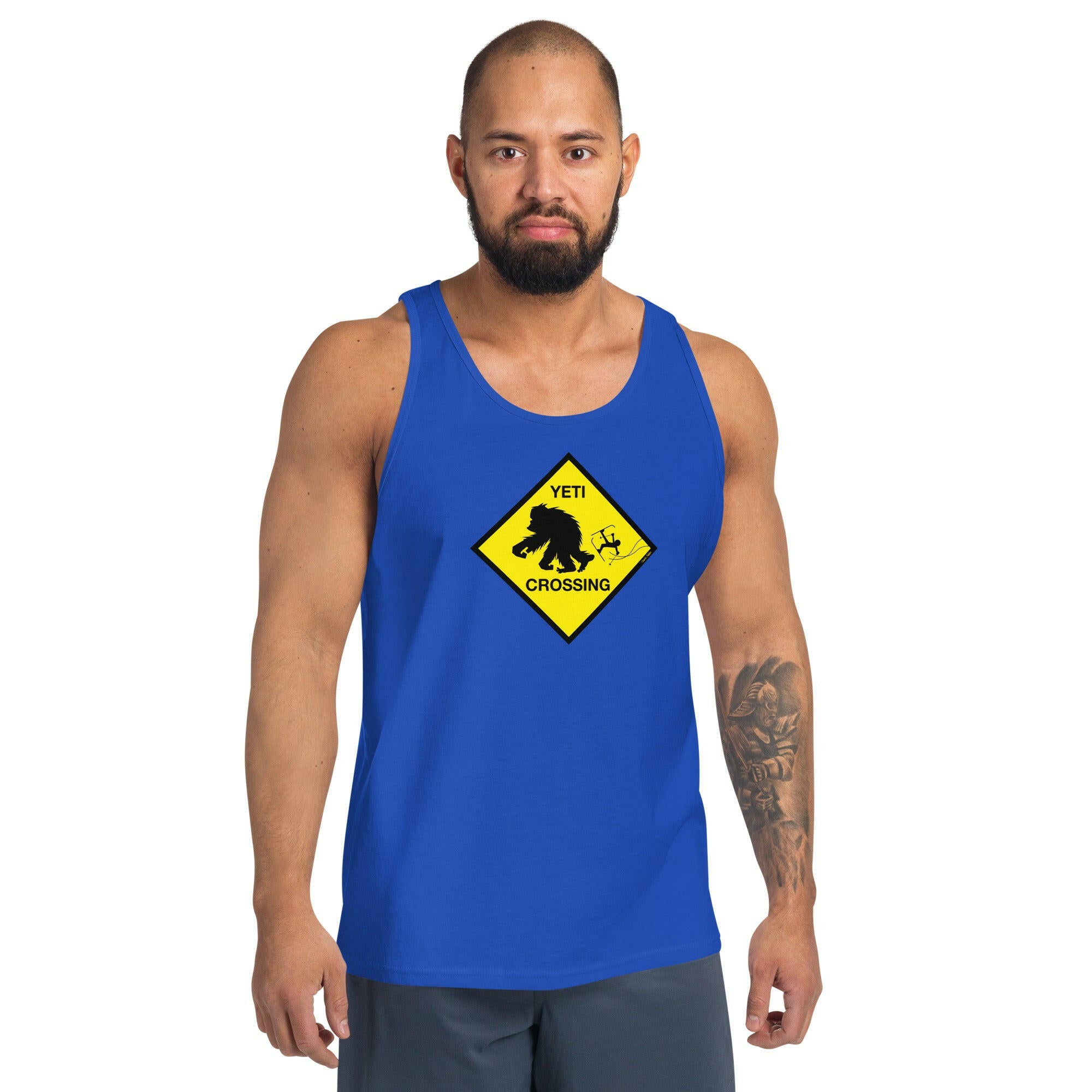 Unisex Tank Top Yeti Crossing