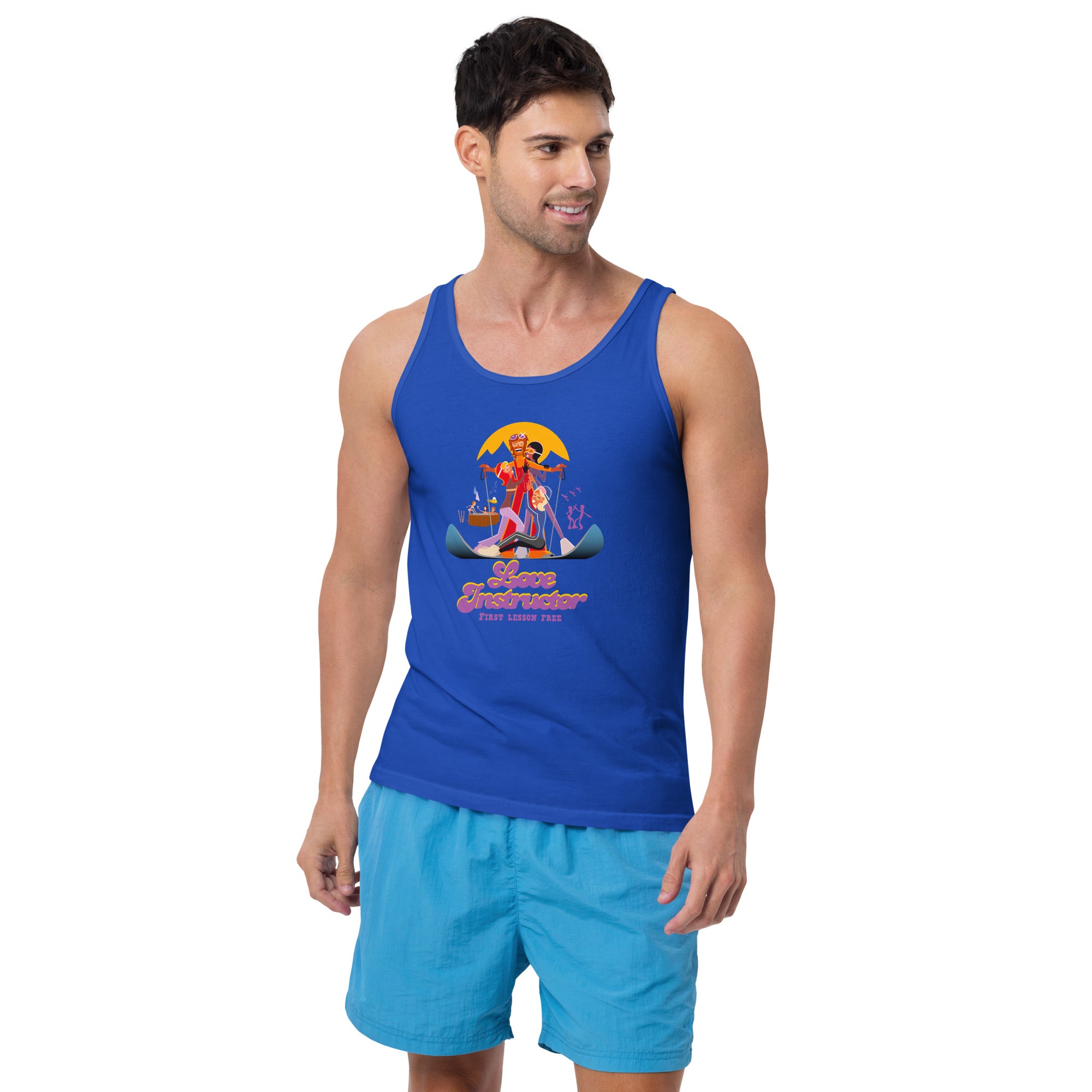 Unisex Tank Top Love instructor First lesson free