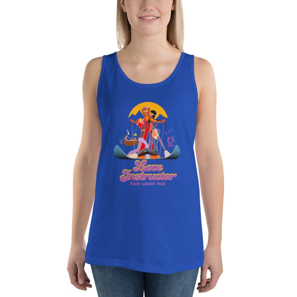 Unisex Tank Top Love instructor First lesson free