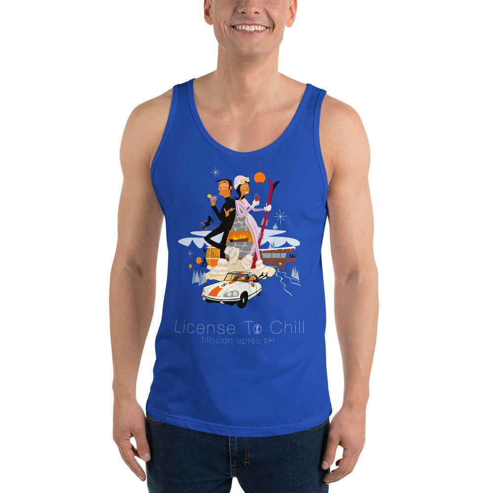 Débardeur unisexe License To Chill Mission Après-Ski