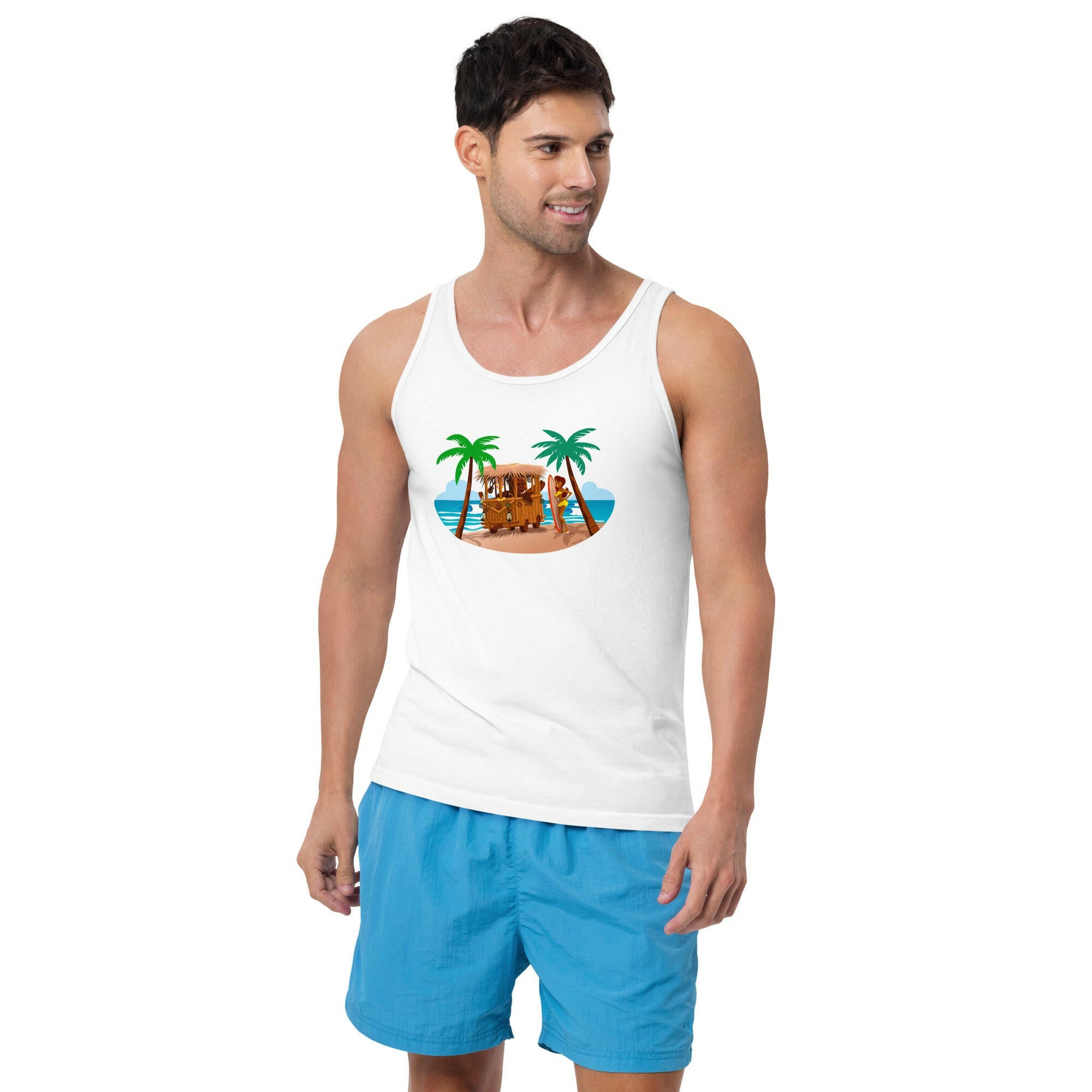 Unisex Tank Top Tiki Kombi