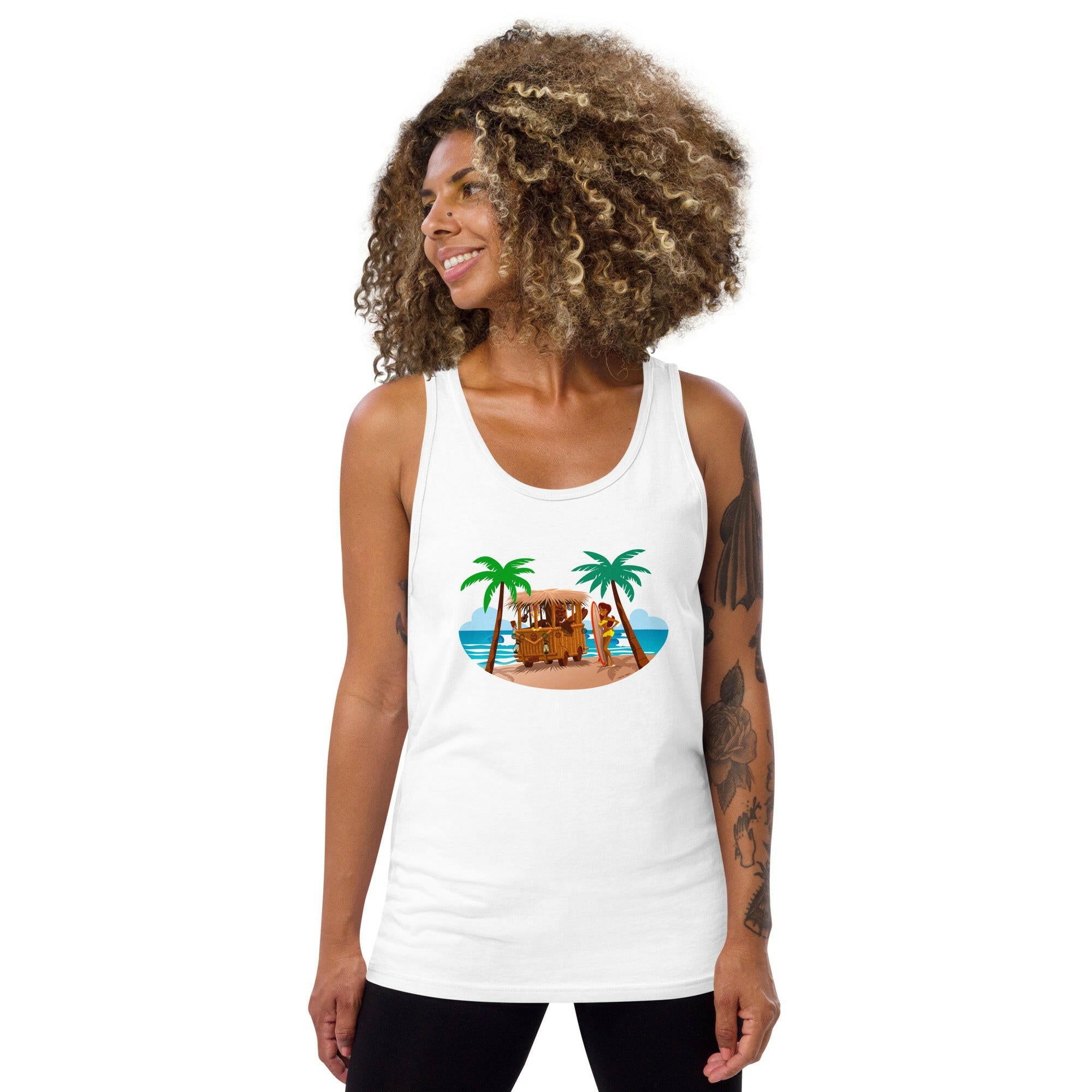 Unisex Tank Top Tiki Kombi