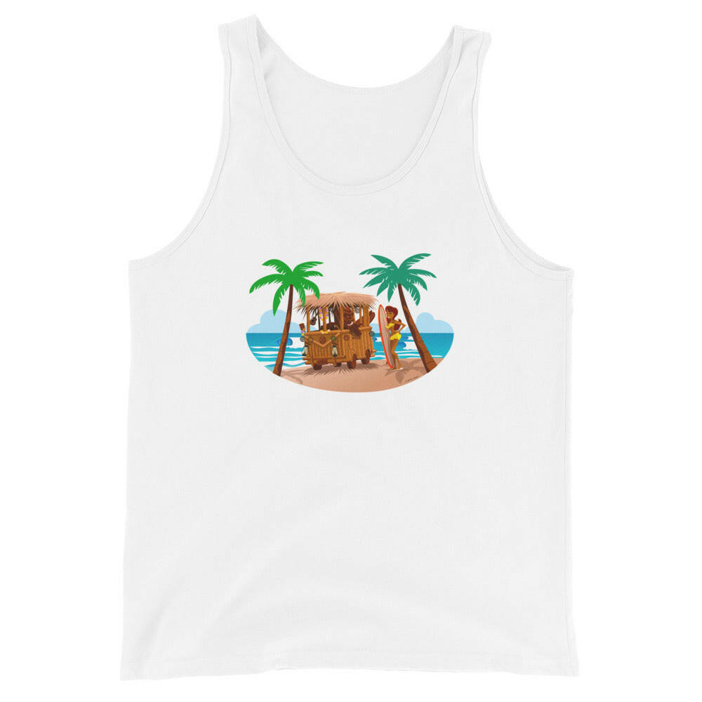 Unisex Tank Top Tiki Kombi