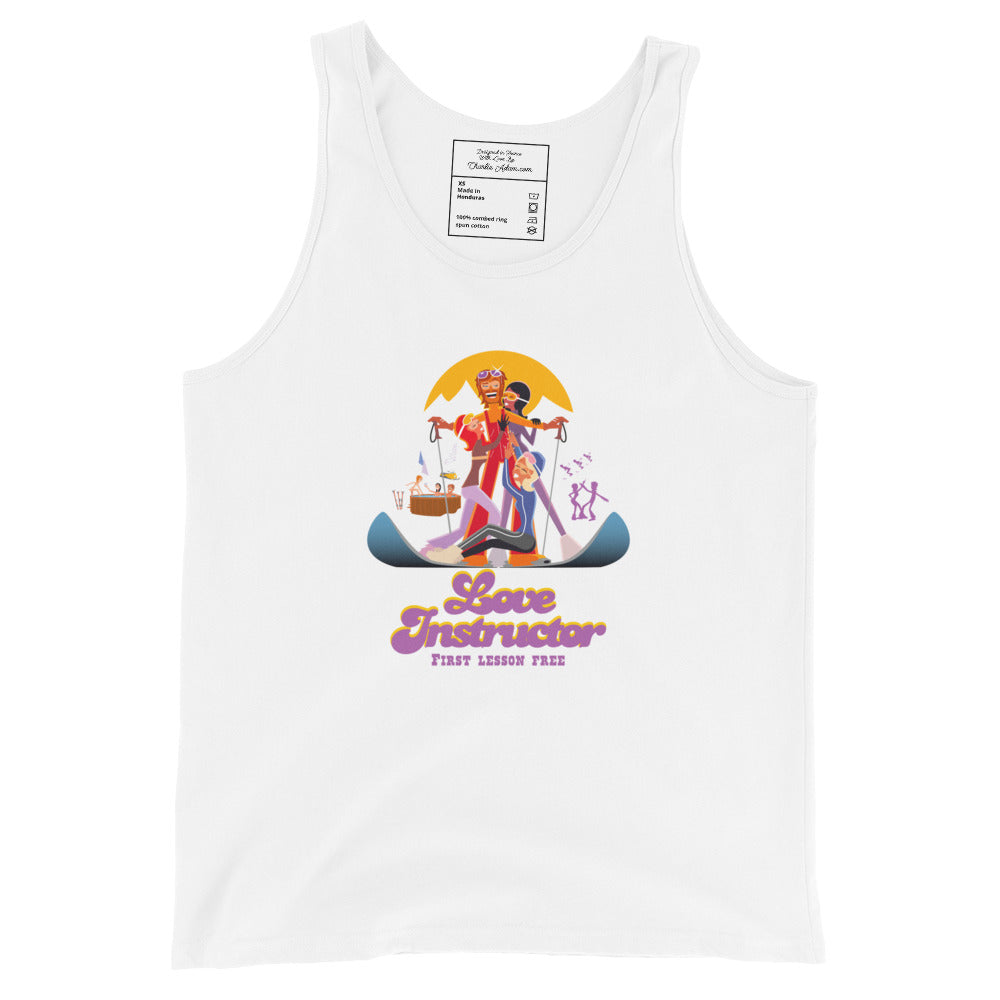 Unisex Tank Top Love instructor First lesson free