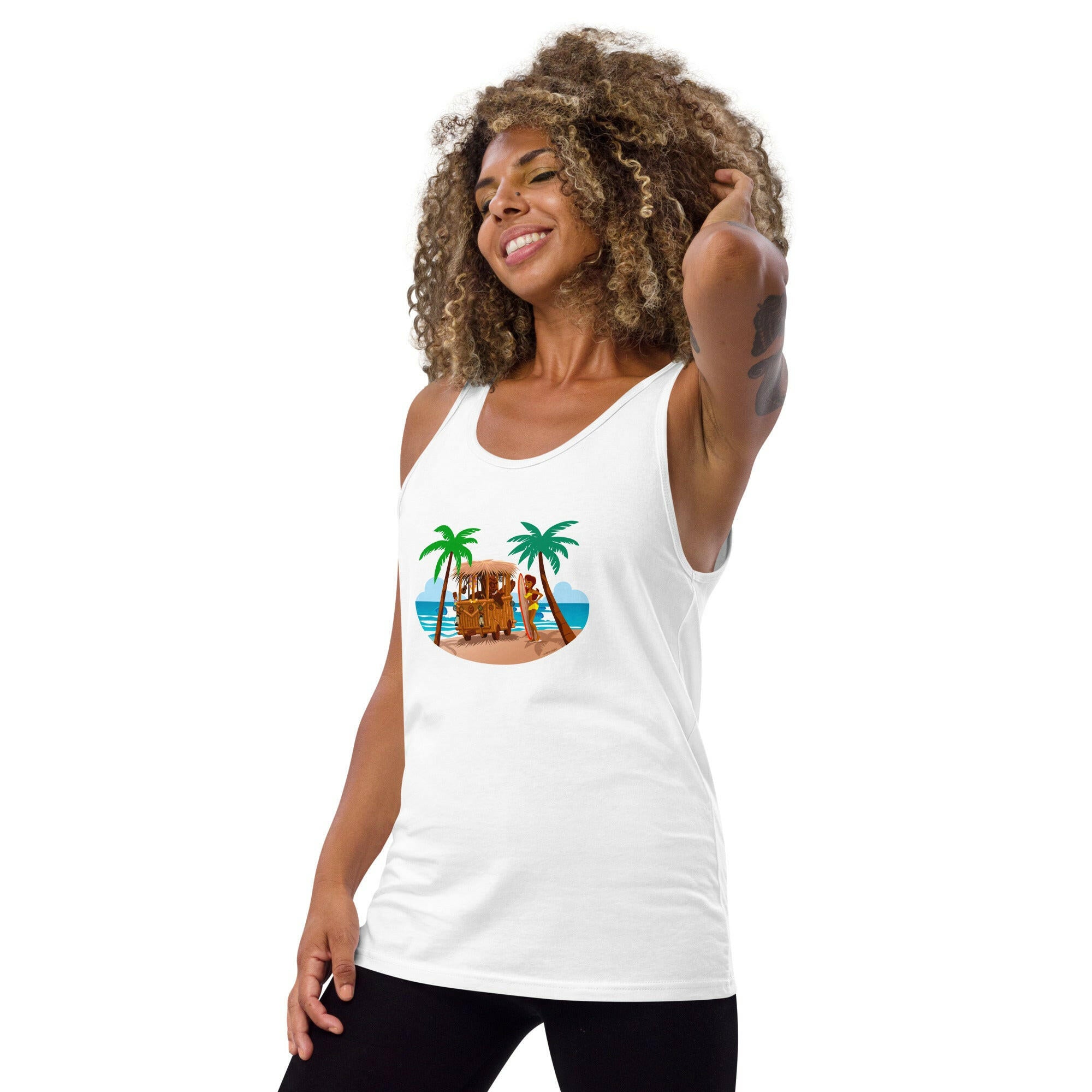 Unisex Tank Top Tiki Kombi