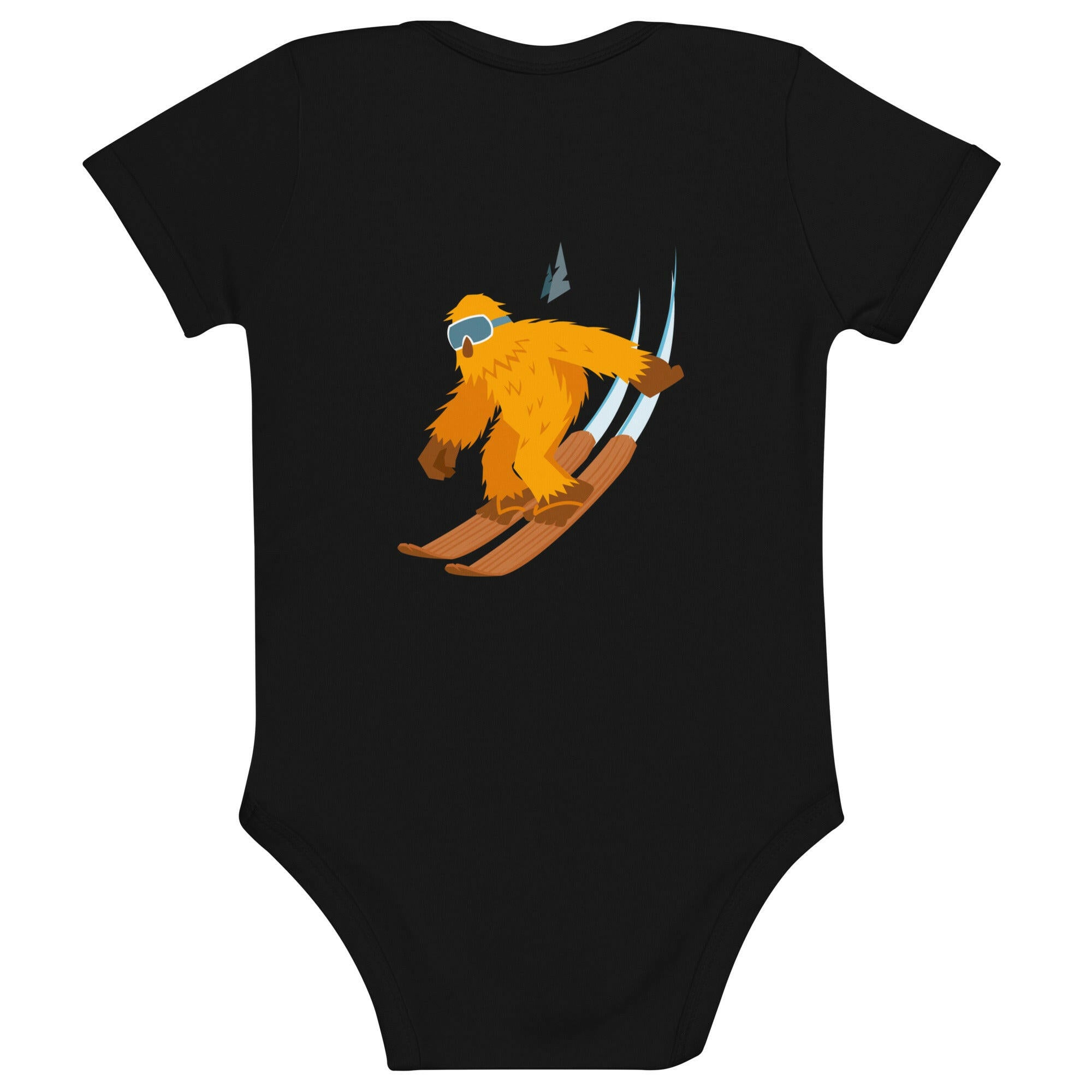 Body en coton bio bébé "The Thing" Yeti Skier