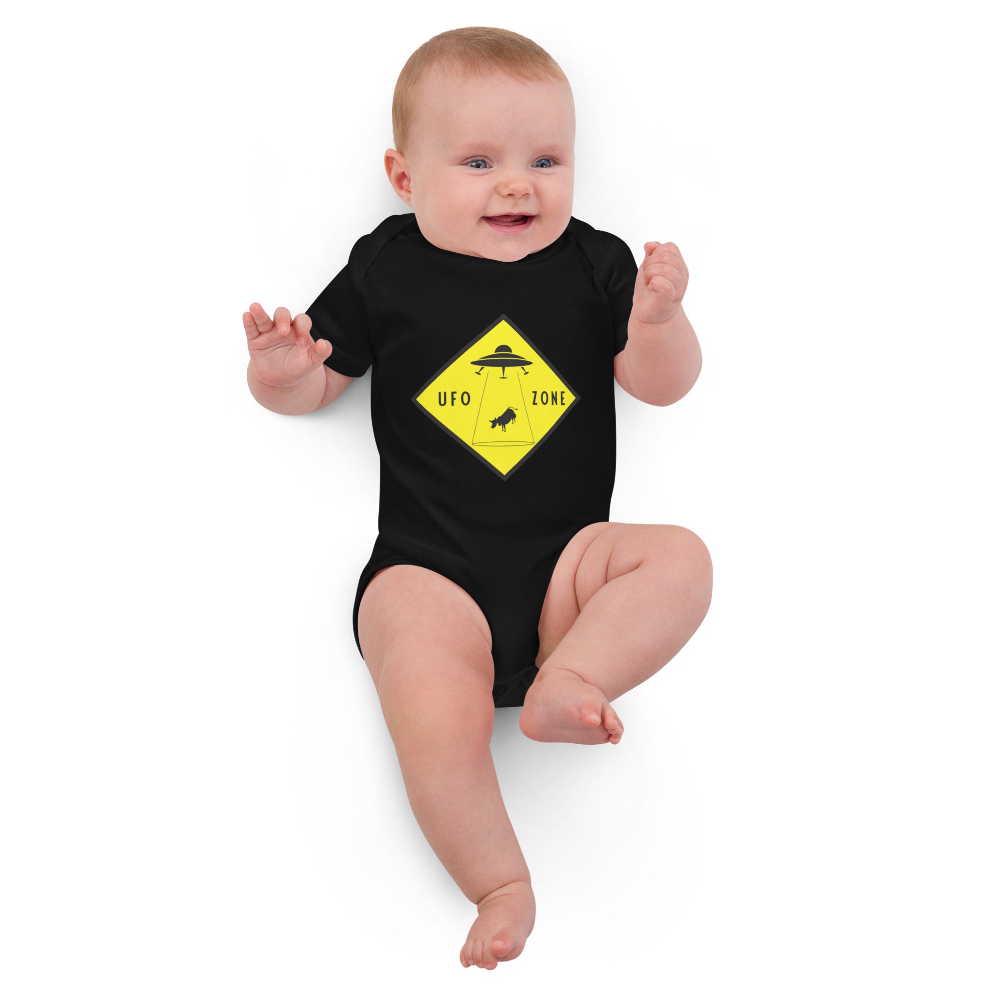 Body en coton bio bébé UFO Zone