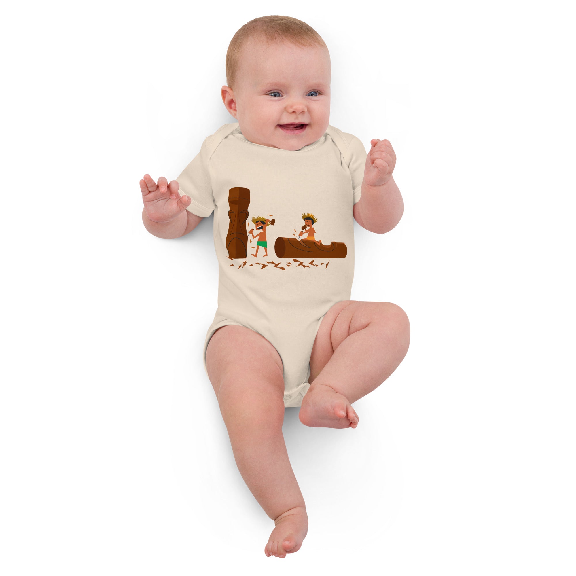 Body en coton bio bébé Sculpteurs de Tikis