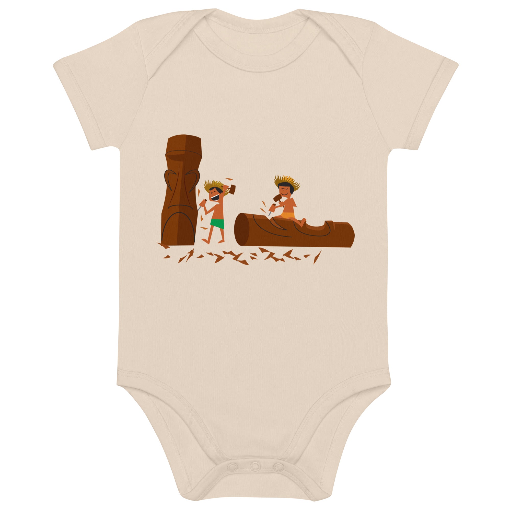 Body en coton bio bébé Sculpteurs de Tikis