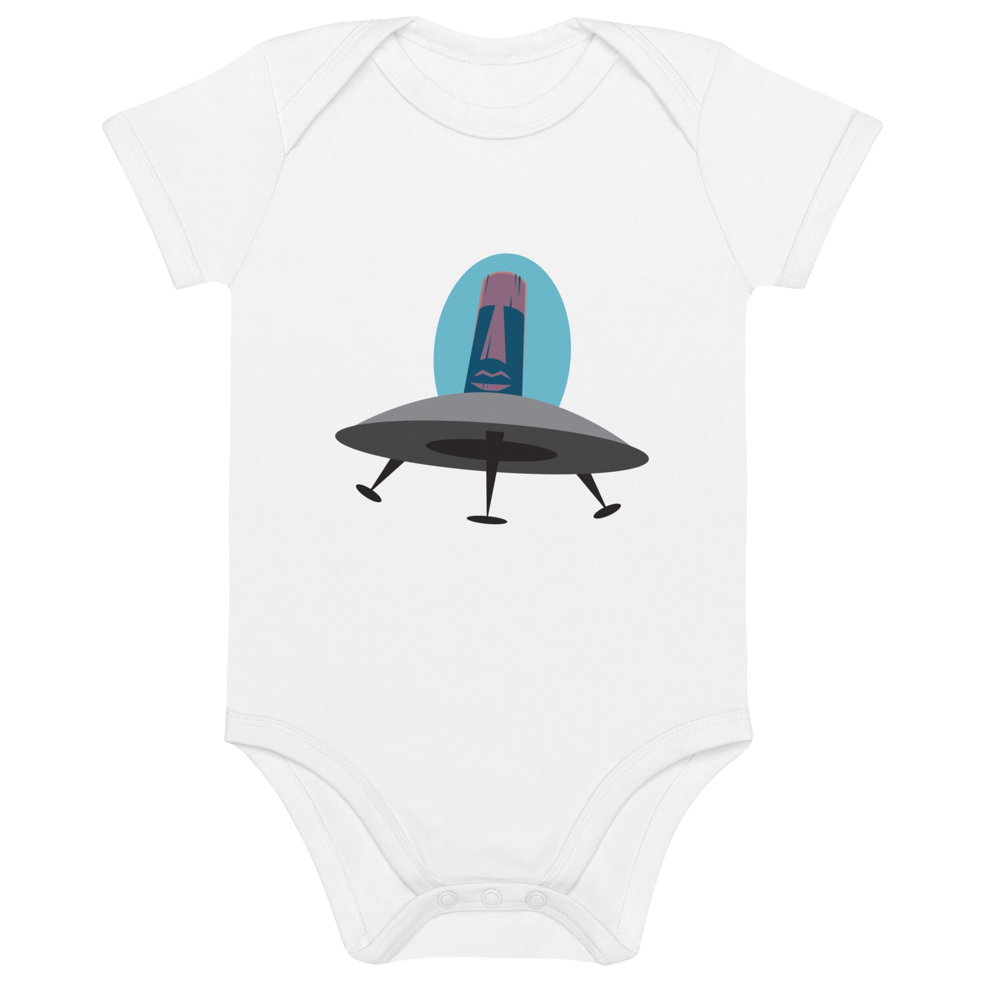 Body en coton bio bébé Tiki UFO
