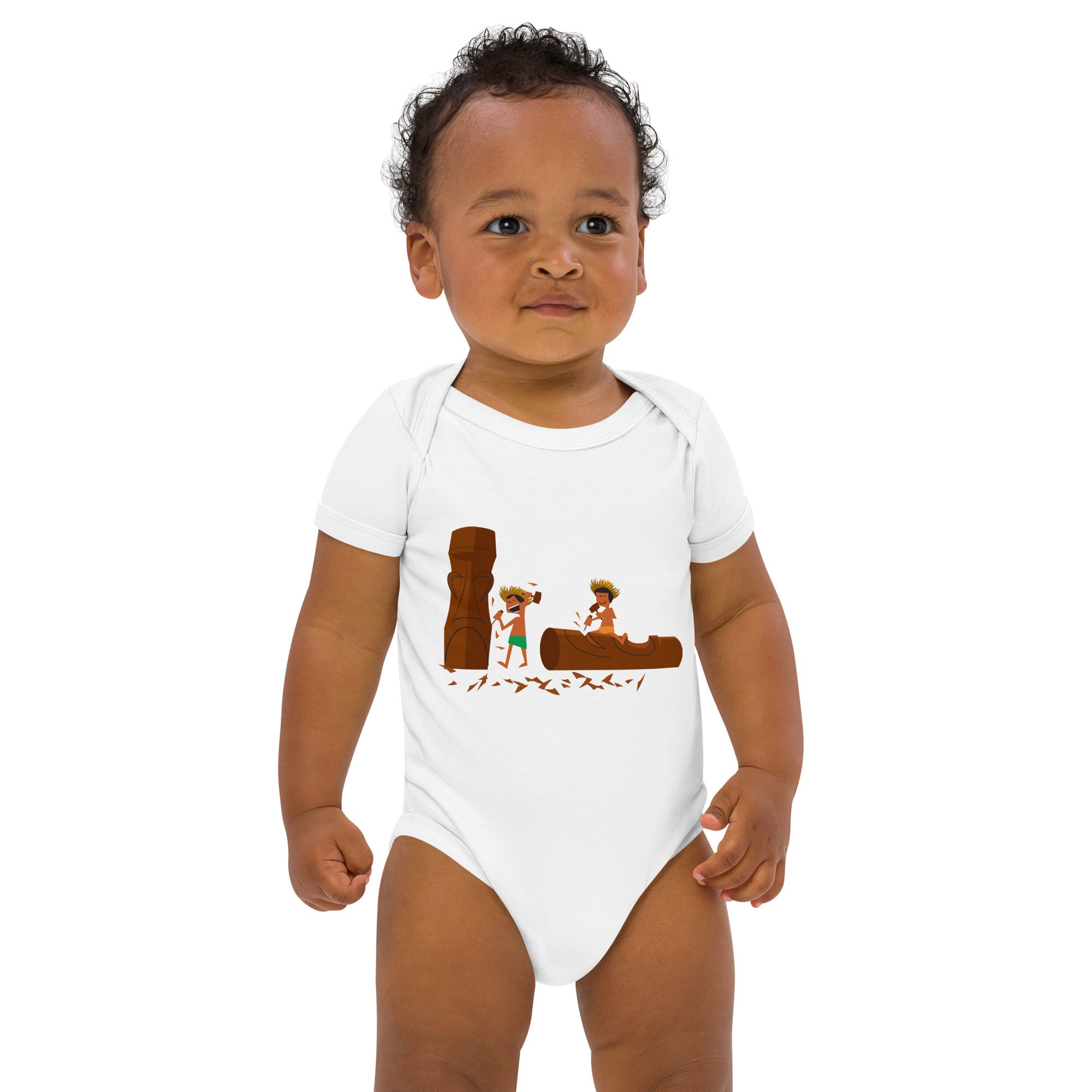 Body en coton bio bébé Sculpteurs de Tikis
