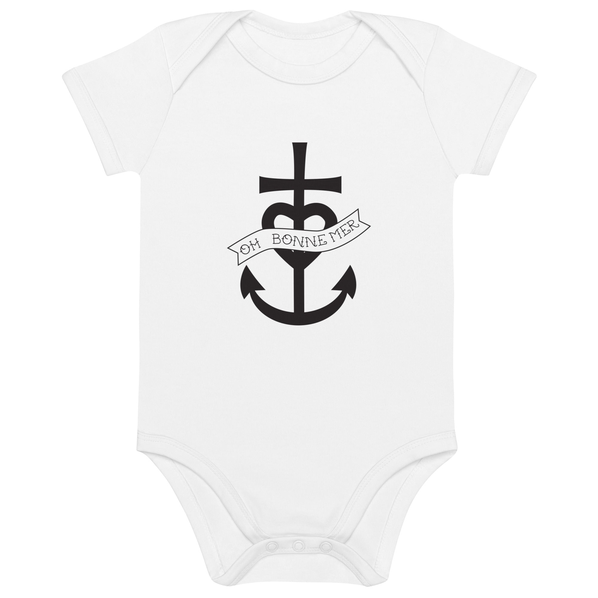 Organic cotton baby bodysuit Oh Bonne Mer 1