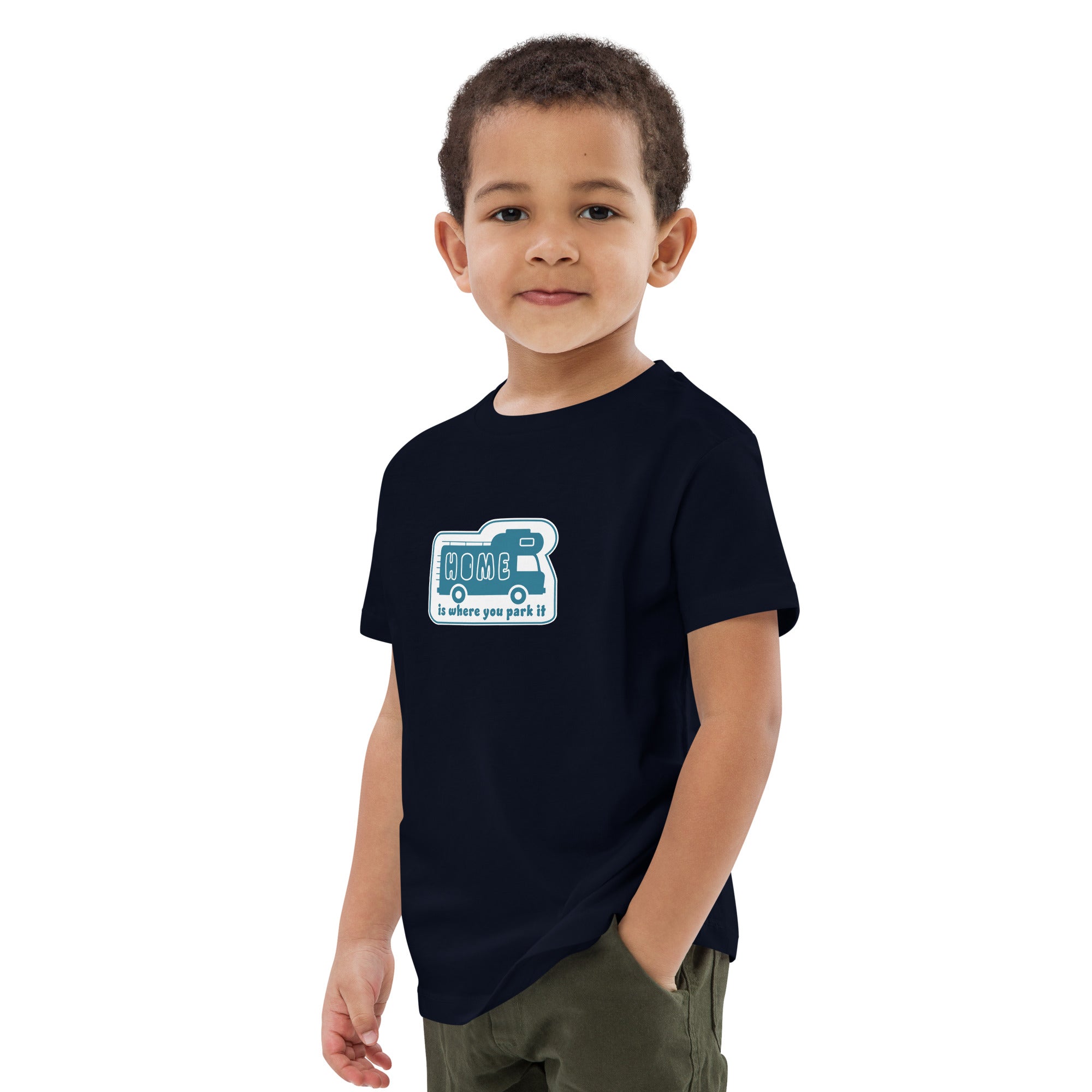 T-shirt en coton bio enfant Bold Camper Van