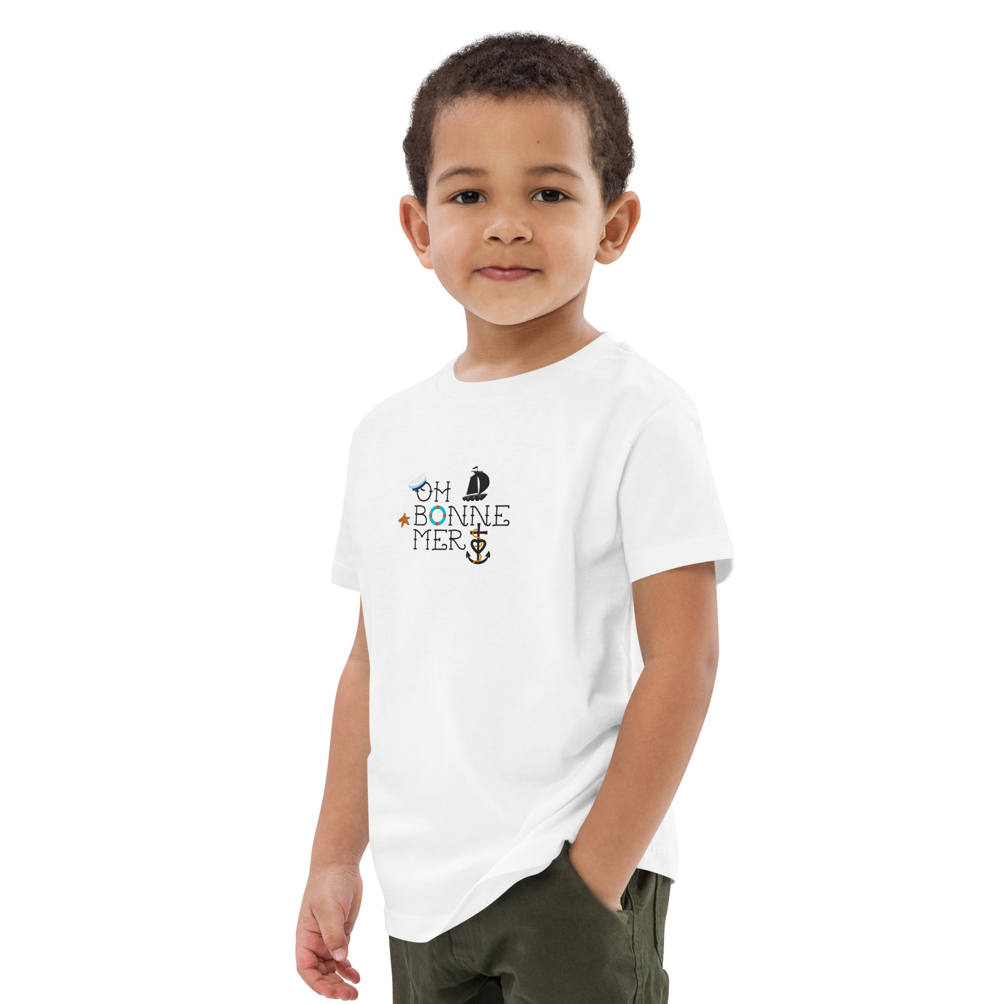 T-shirt en coton bio enfant Oh Bonne Mer 3