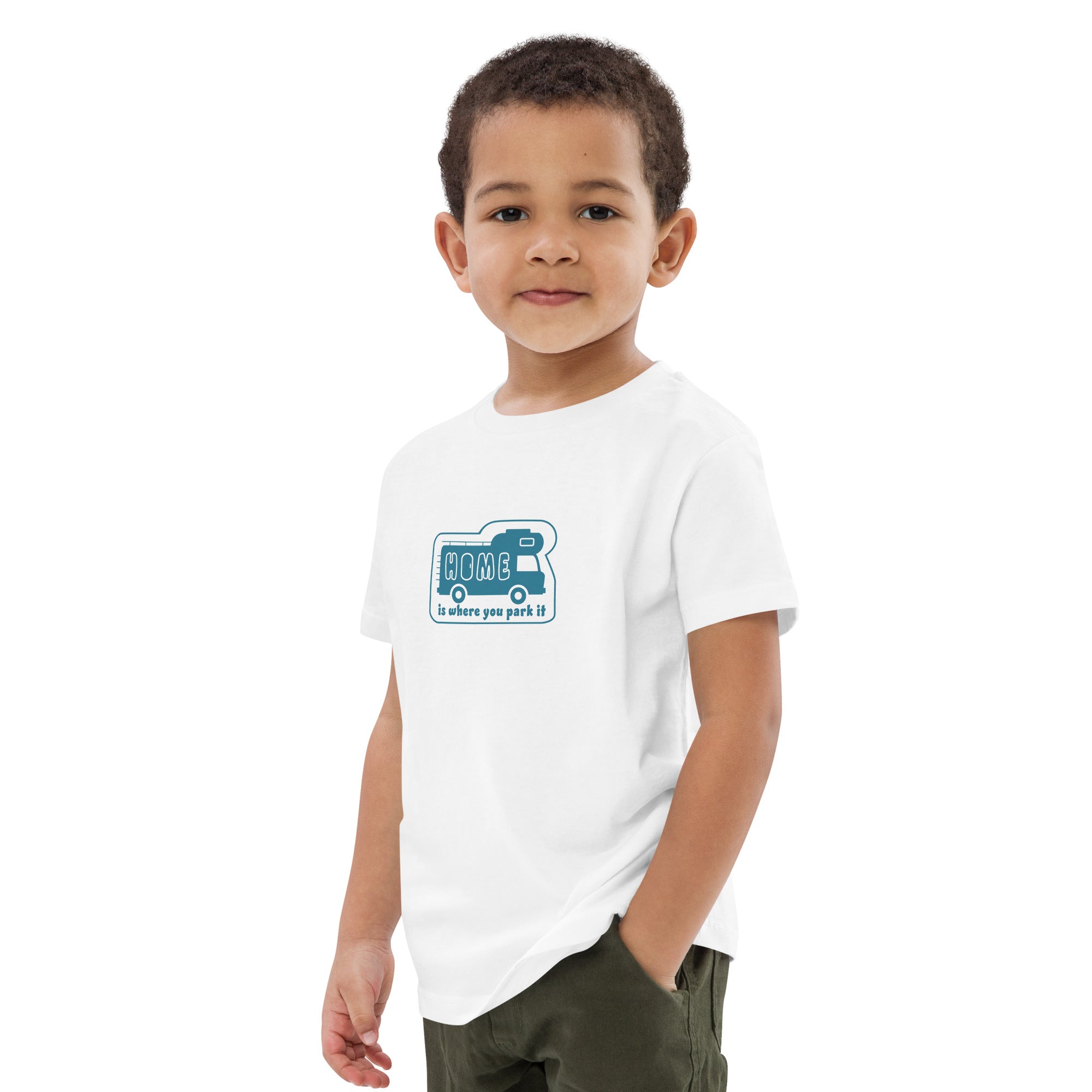 T-shirt en coton bio enfant Bold Camper Van