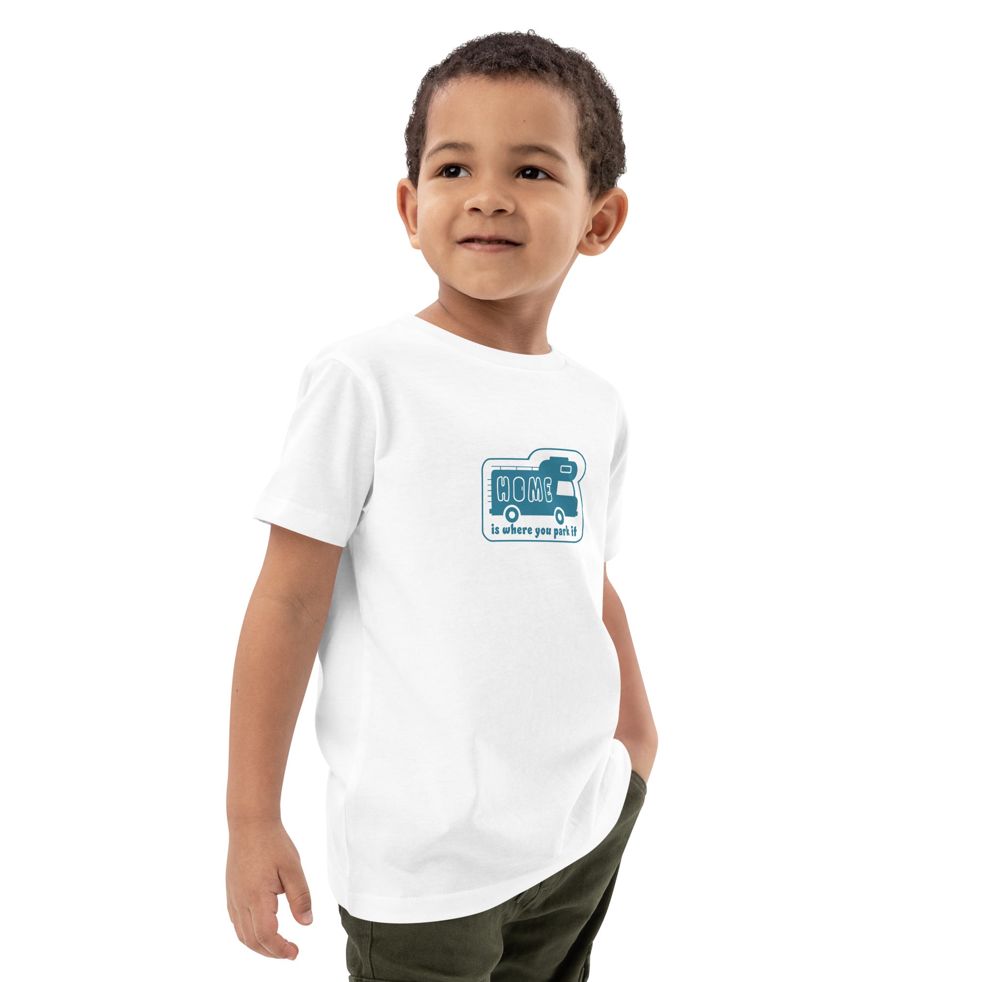 T-shirt en coton bio enfant Bold Camper Van