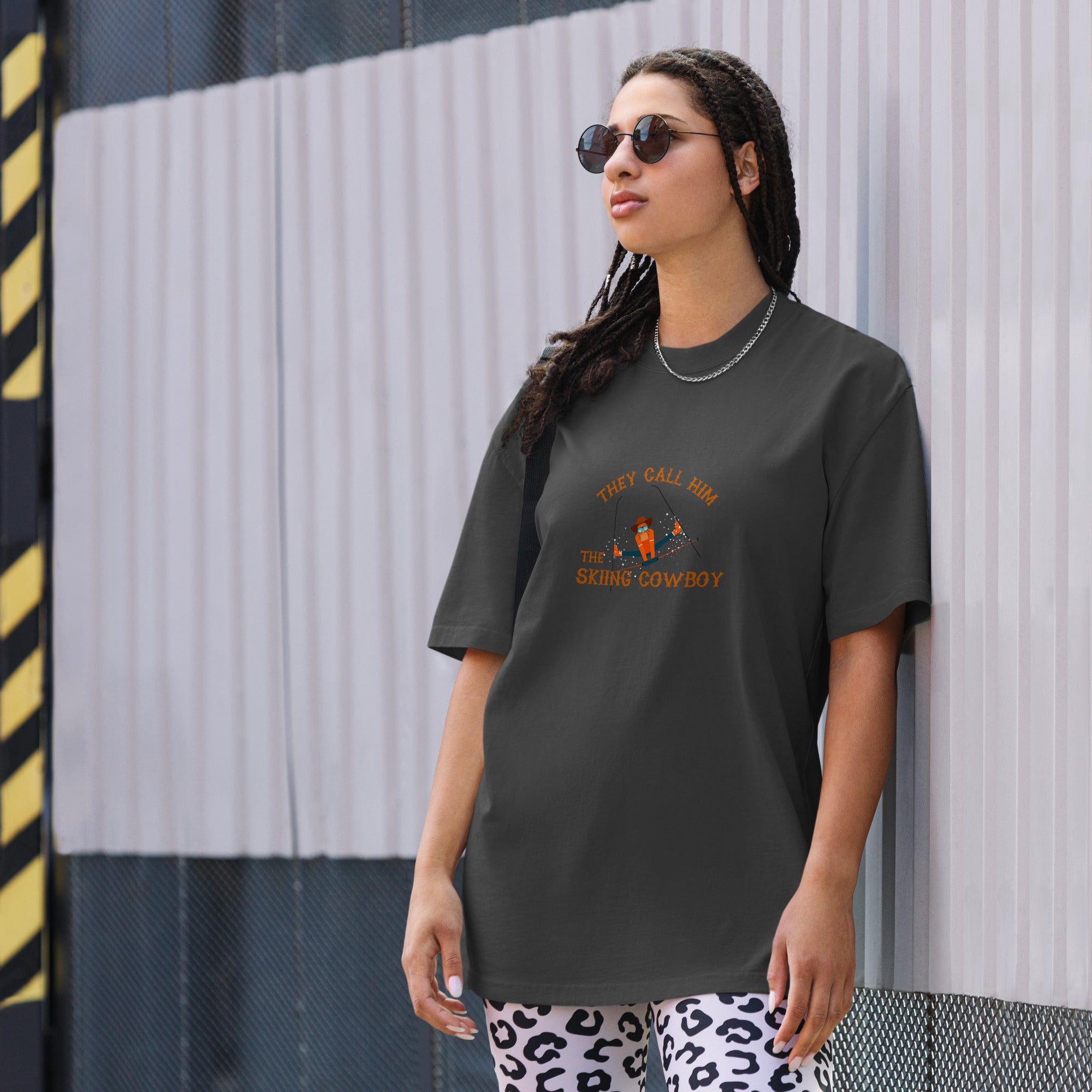 T-shirt oversize épais en cotton Hot Dogger