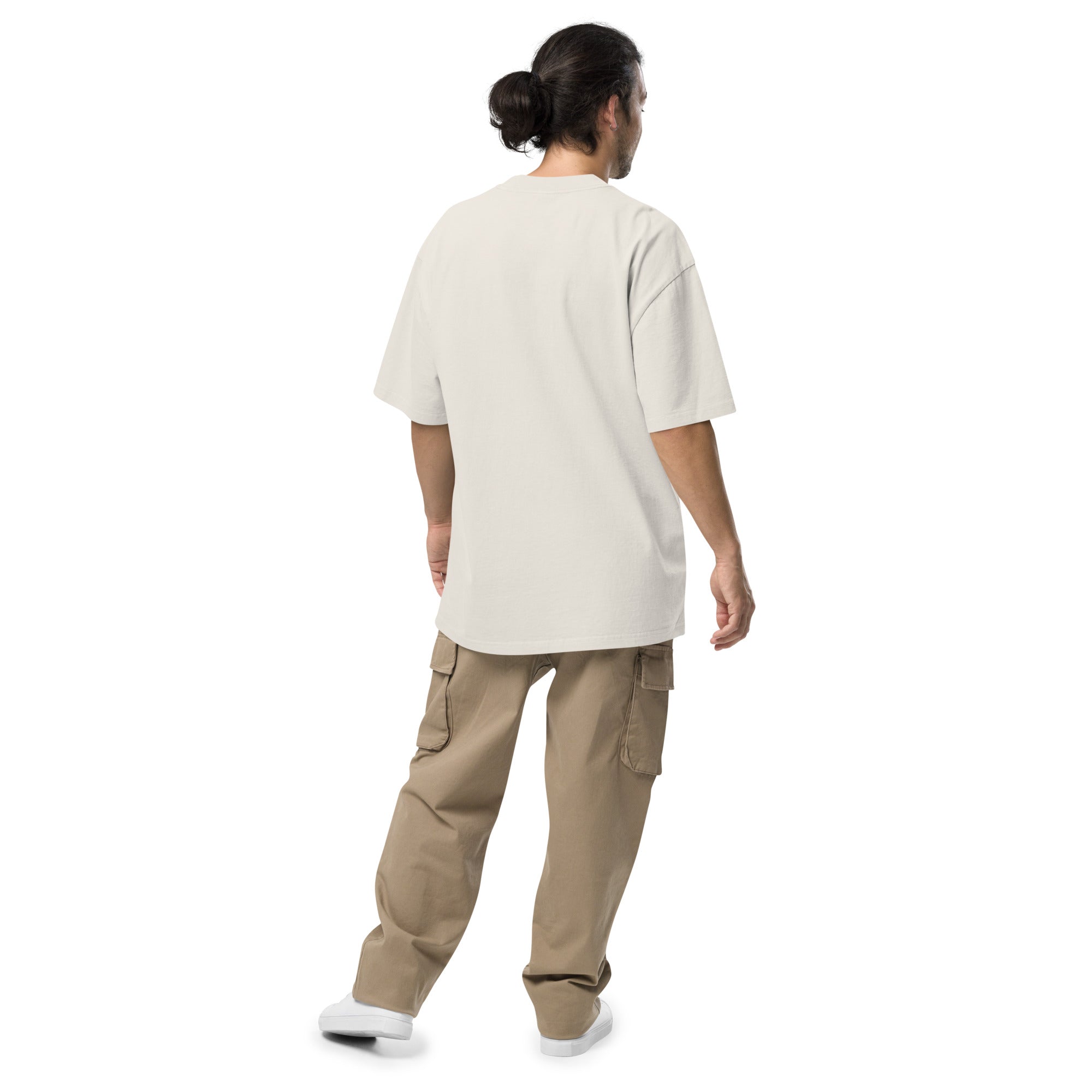 Oversized heavy blend cotton t-shirt Tiki Kombi