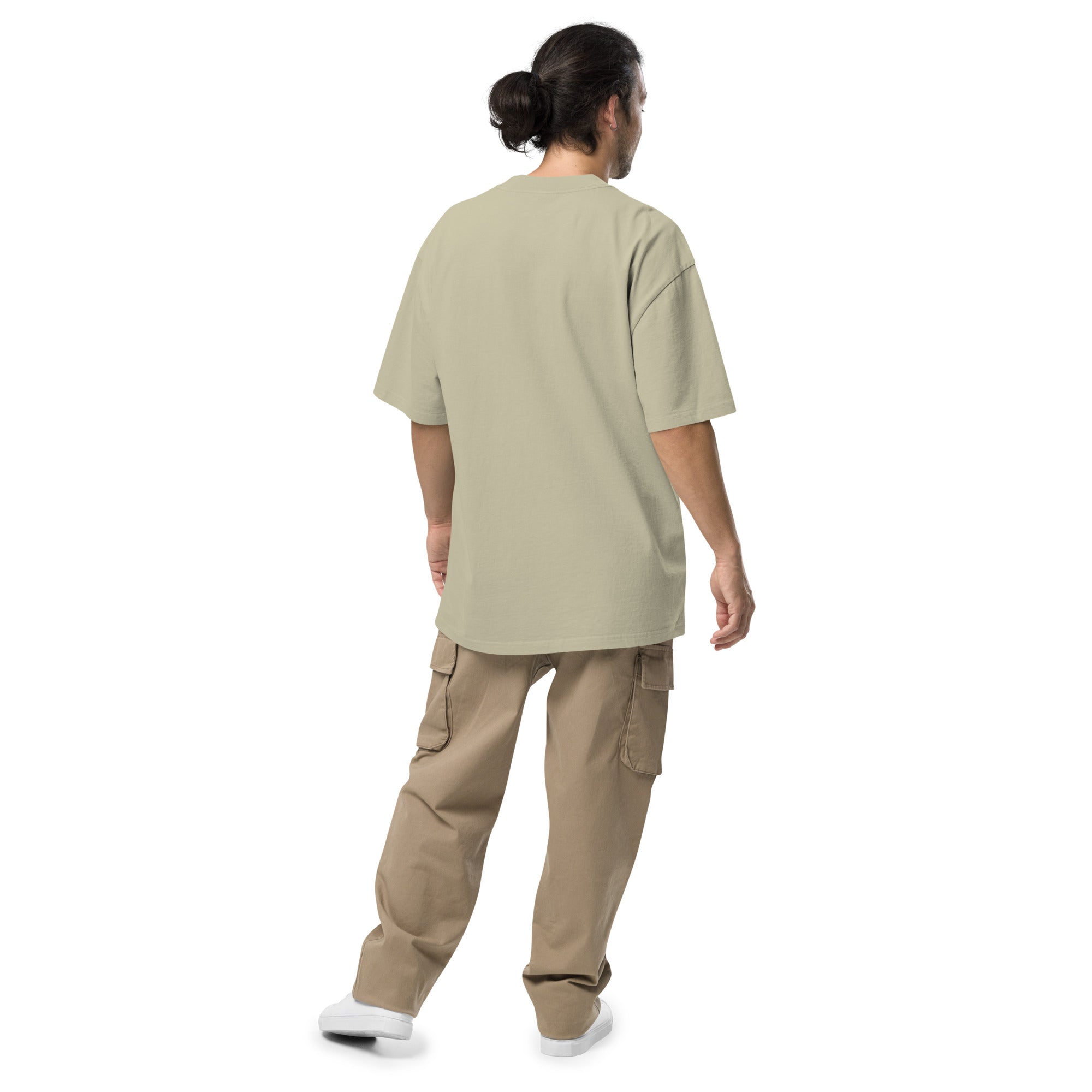 Oversized heavy blend cotton t-shirt Tiki Kombi