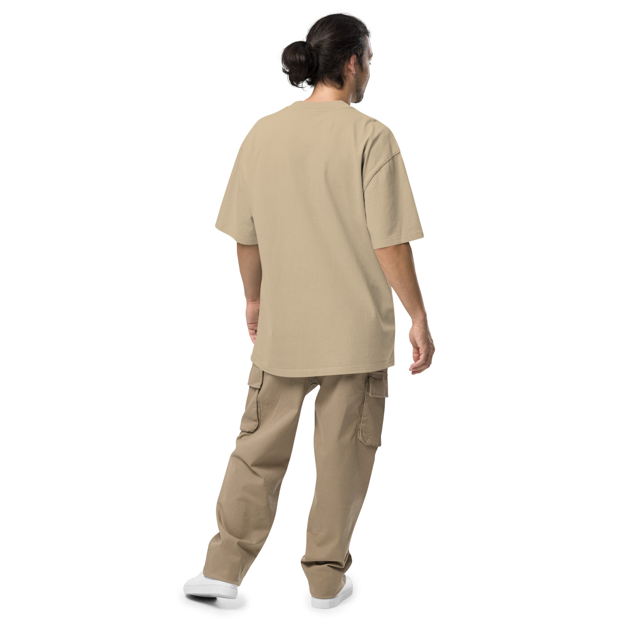 Oversized heavy blend cotton t-shirt Tiki Kombi