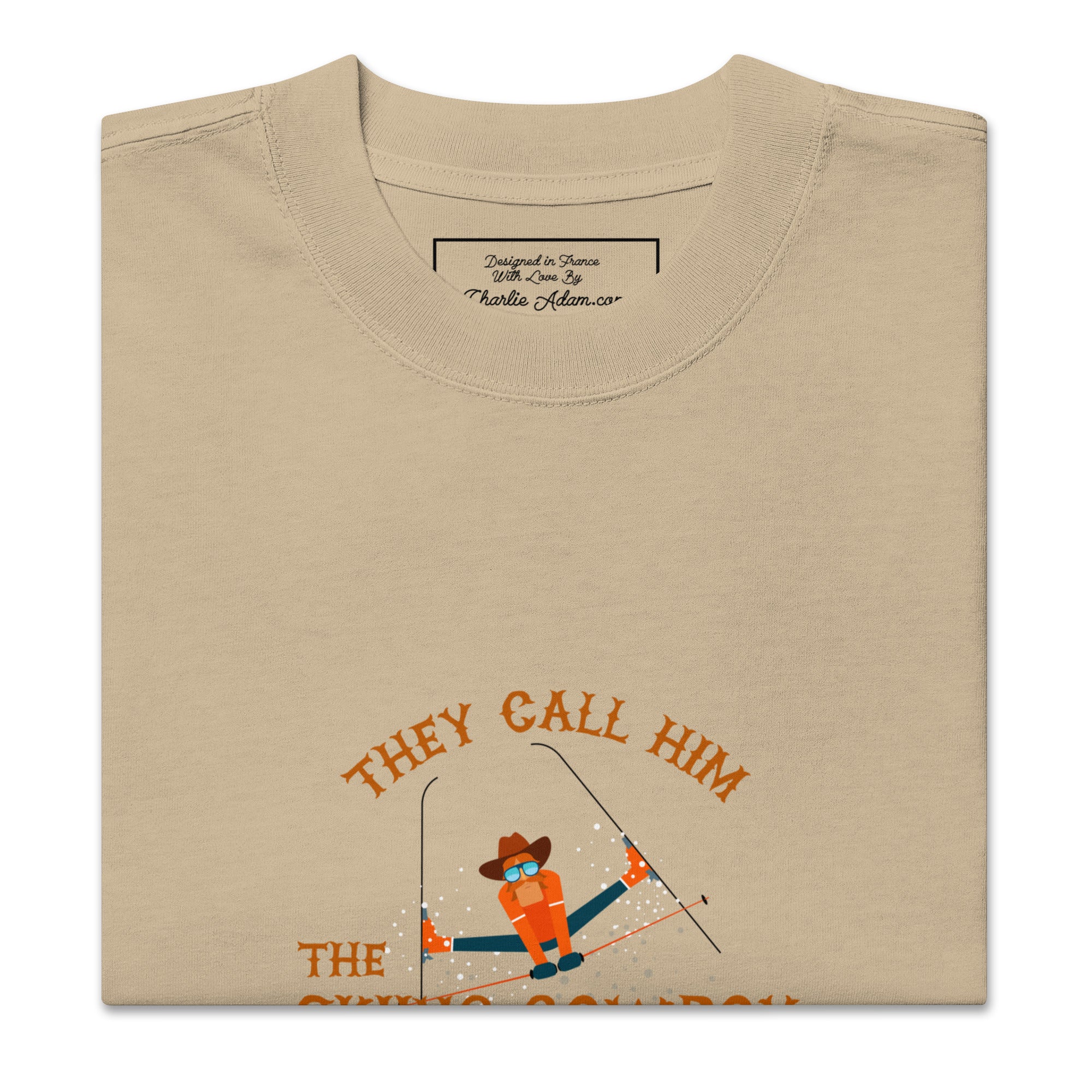 T-shirt oversize épais en cotton Hot Dogger