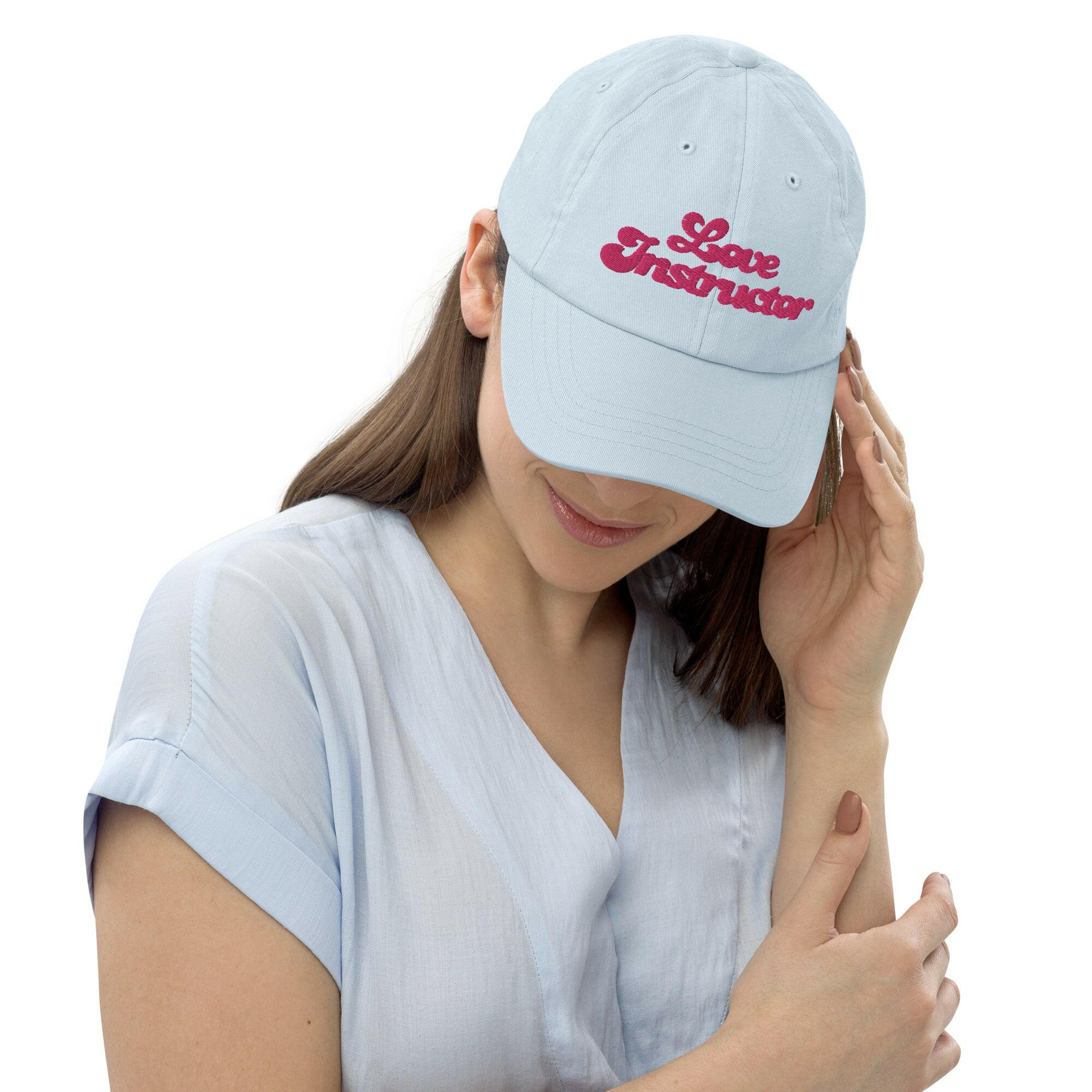 Casquette de baseball pastel Love instructor